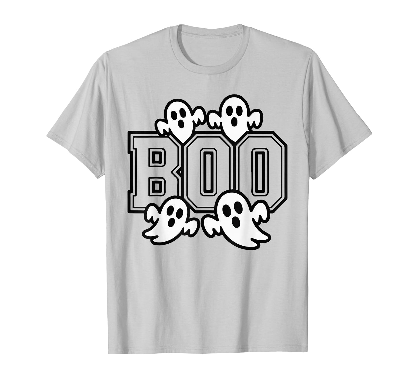 Funny Boo Ghost Costume Spooky Season Graphic Halloween T-Shirt