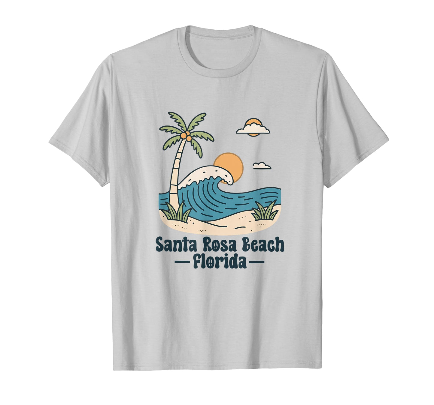 Santa Rosa Beach Florida Souvenir Walton County T-Shirt