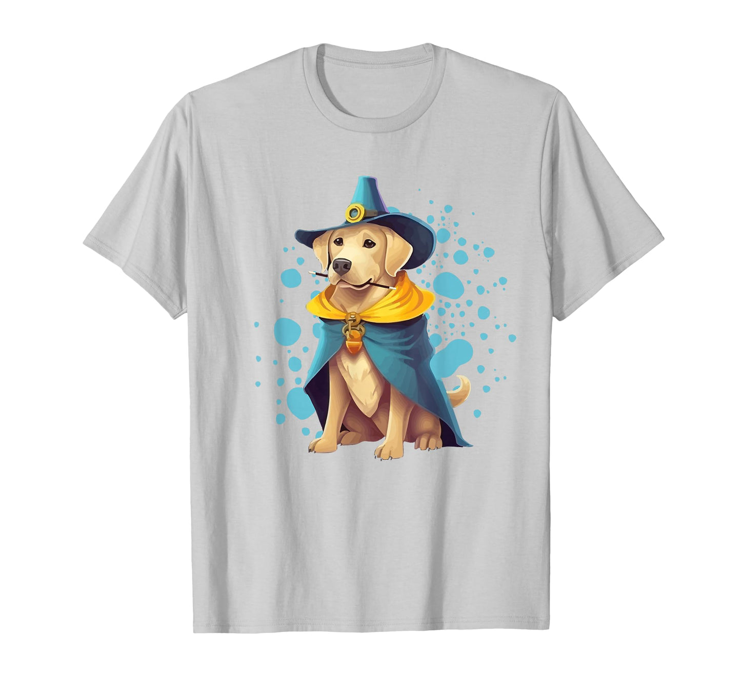 Halloween Witch Costume Labrador T-Shirt