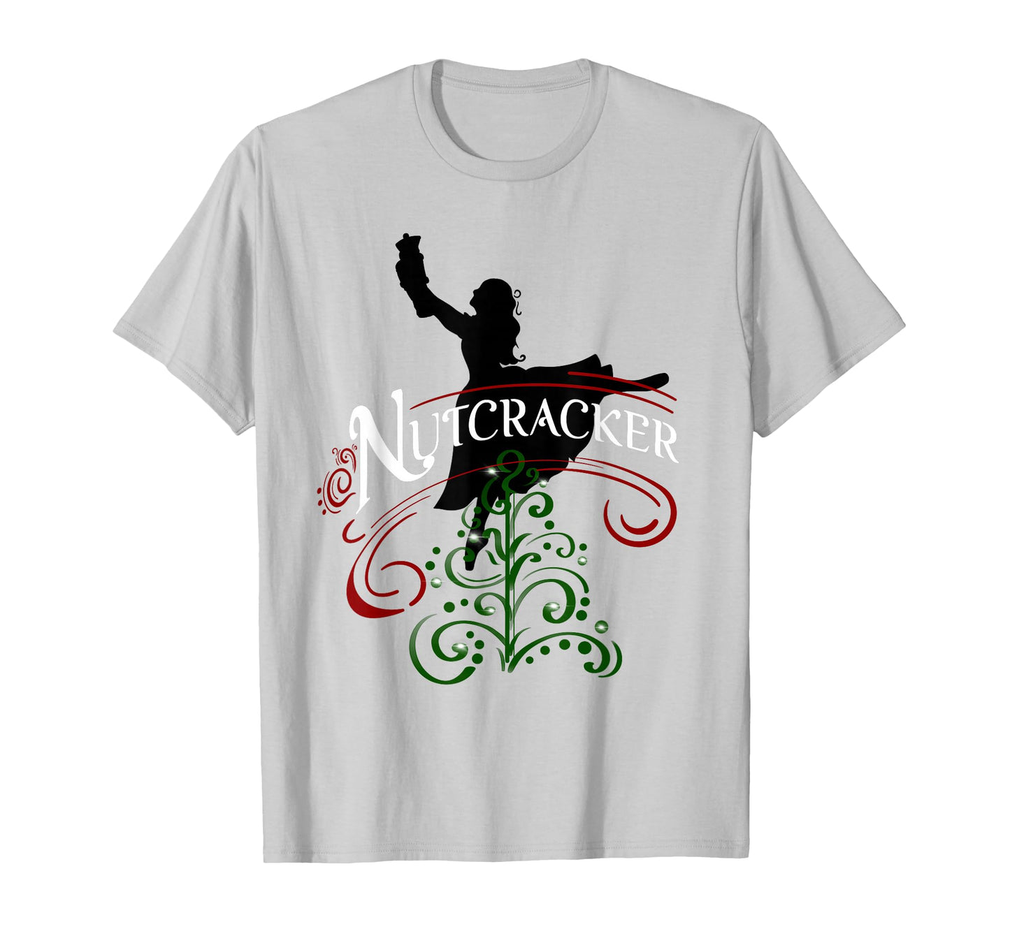 The Nutcracker Ballet Christmas Tree Holiday Dance T-Shirt