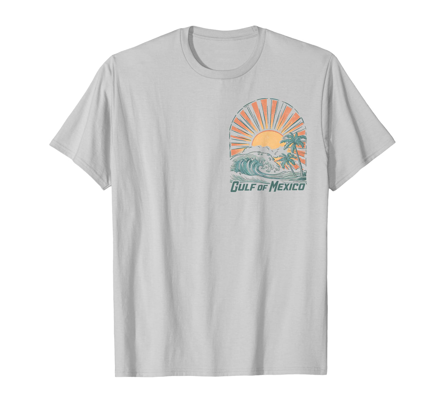 (2sided Front+Back) Gulf of Mexico, Gulf Coast Sunset T-Shirt