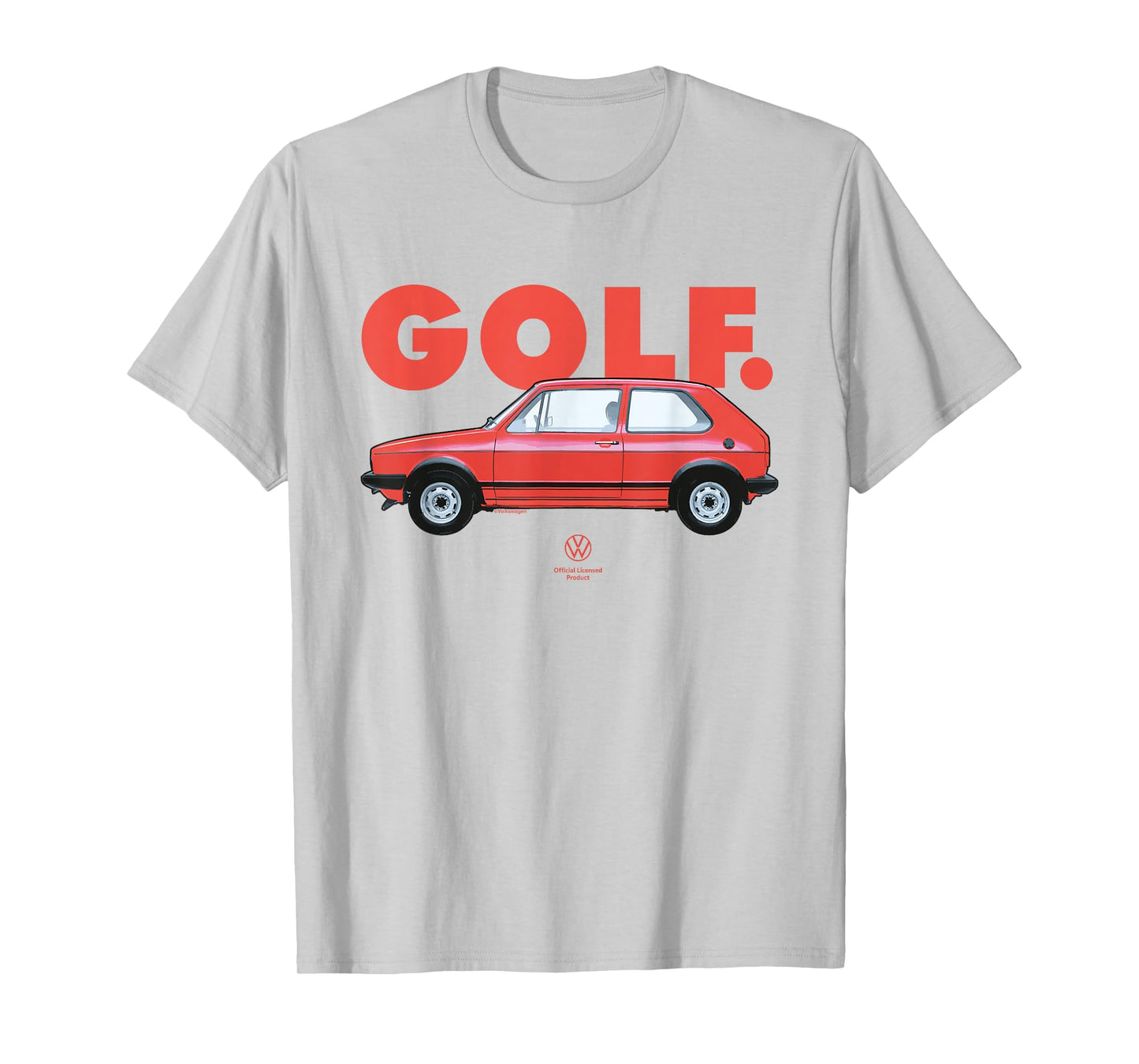 Volkswagen Golf GTI Mk1 Red Retro T-Shirt