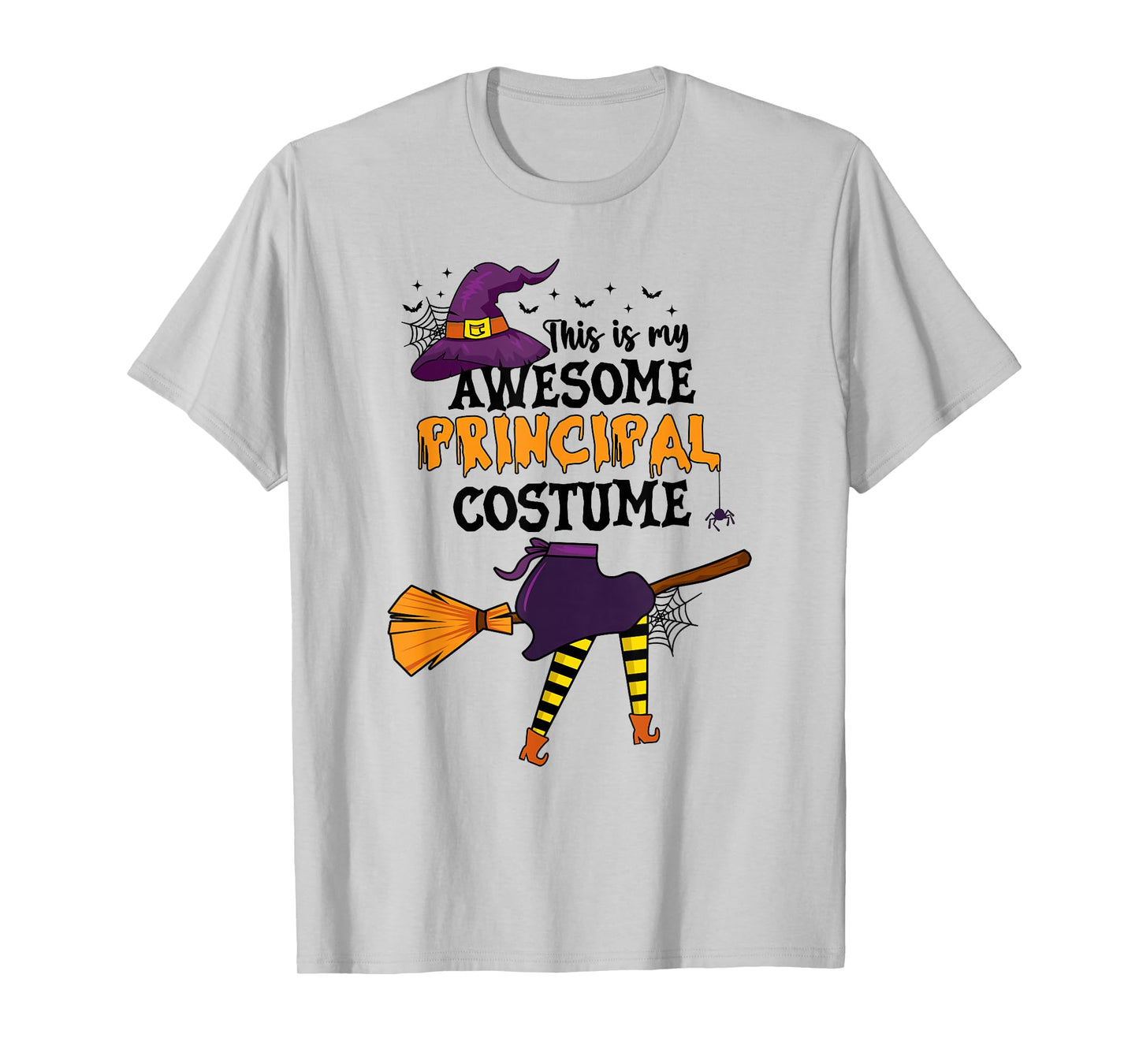 This is My Awesome Principal Costume Halloween Funny Witch T-Shirt
