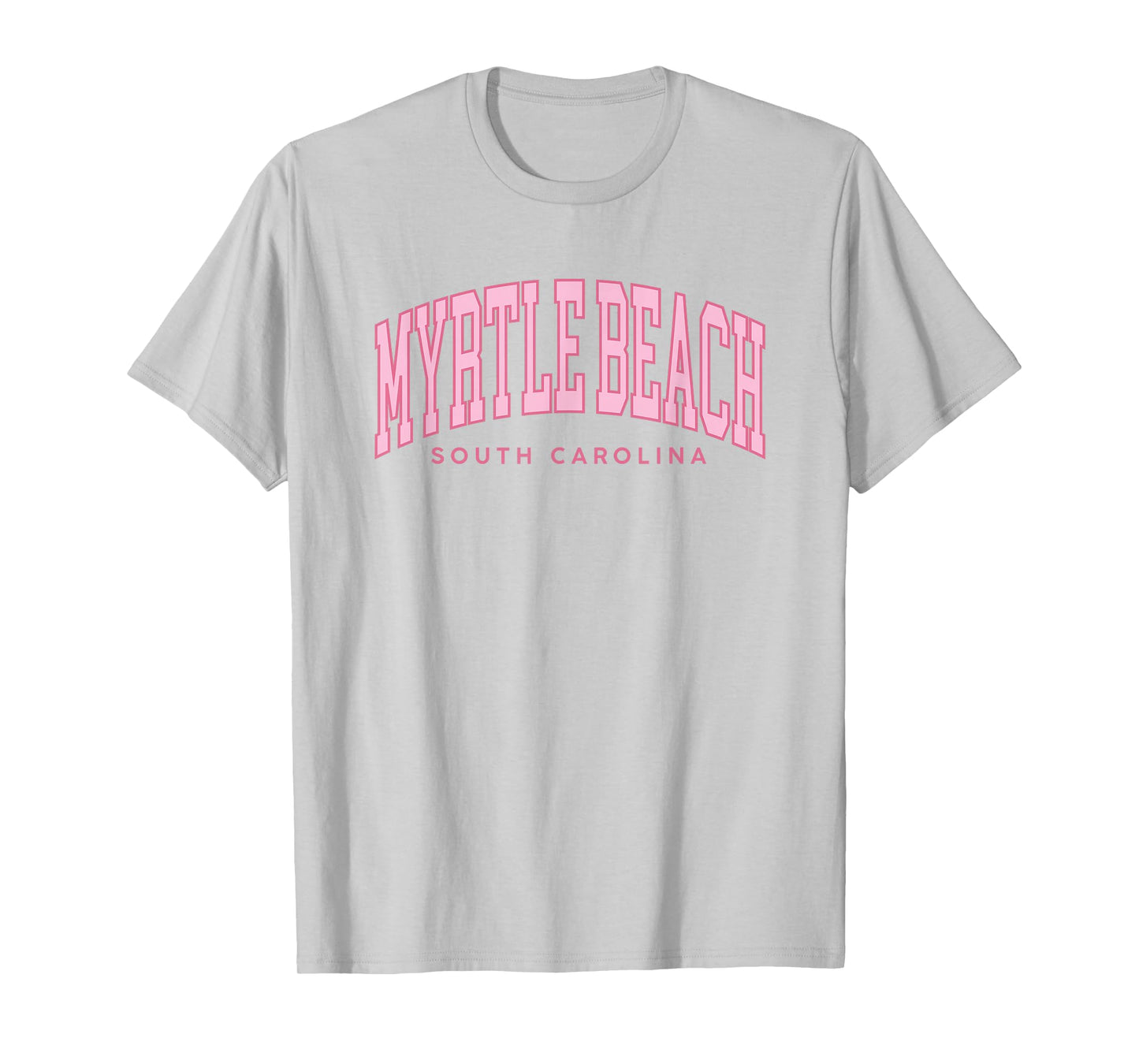 Retro Myrtle Beach South Carolina beach womens girls summer T-Shirt