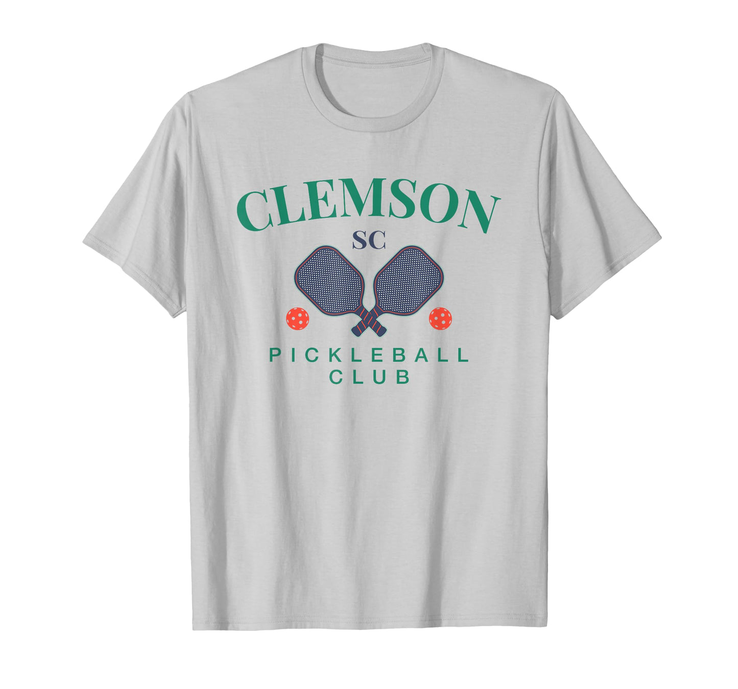 Clemson, SC Pickleball Club Tee for Paddle Players T-Shirt