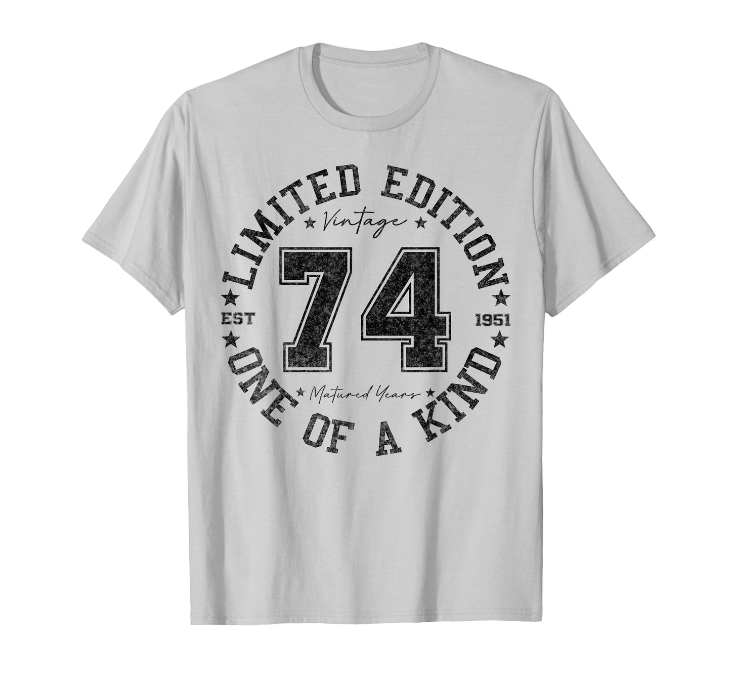 74 Year Old Gifts Vintage 1951 Limited Edition 74th Birthday T-Shirt