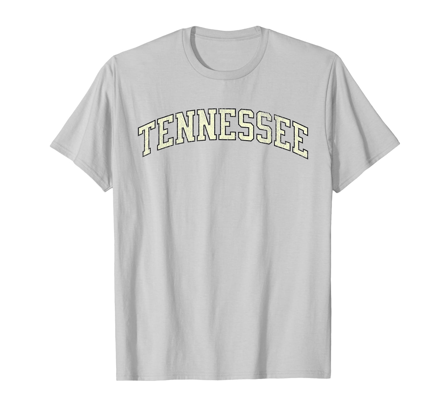 Vintage Tennessee Varsity Orange Distressed print T-Shirt