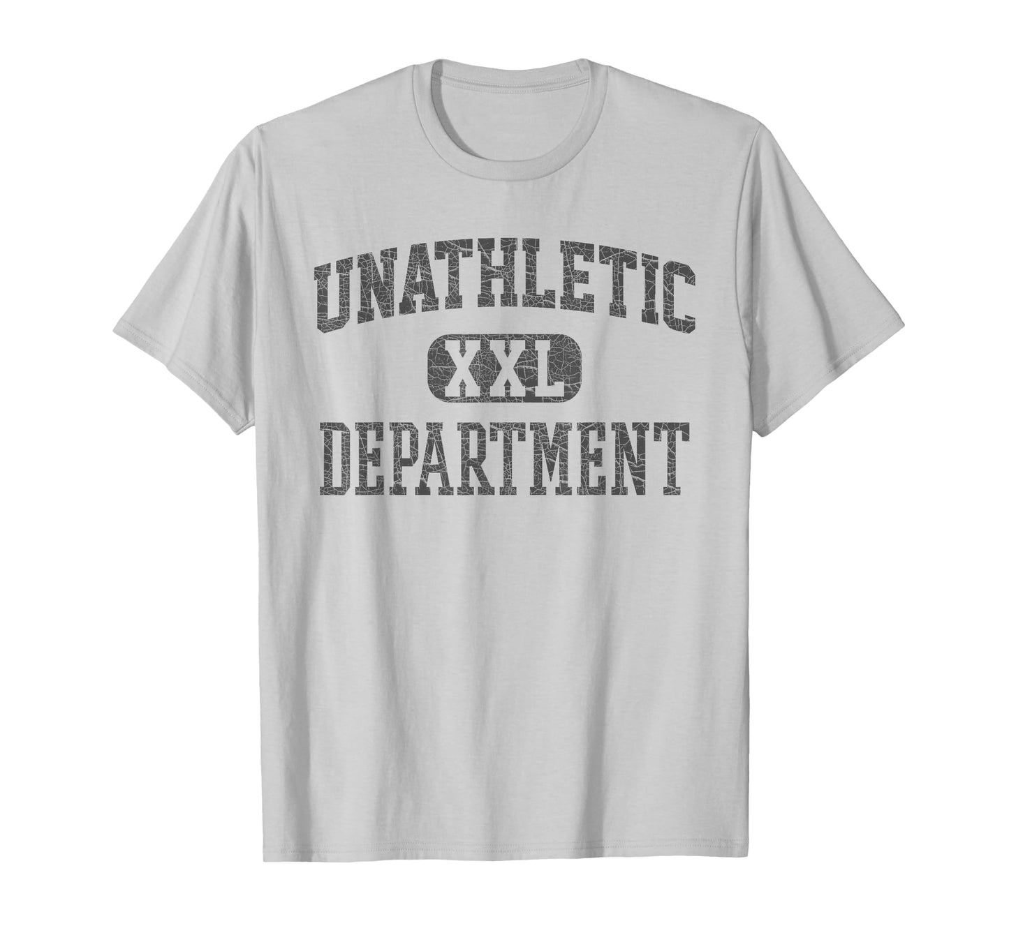 Unathletic Department Funny Gym Humor Sports Wife Girlfriend T-Shirt