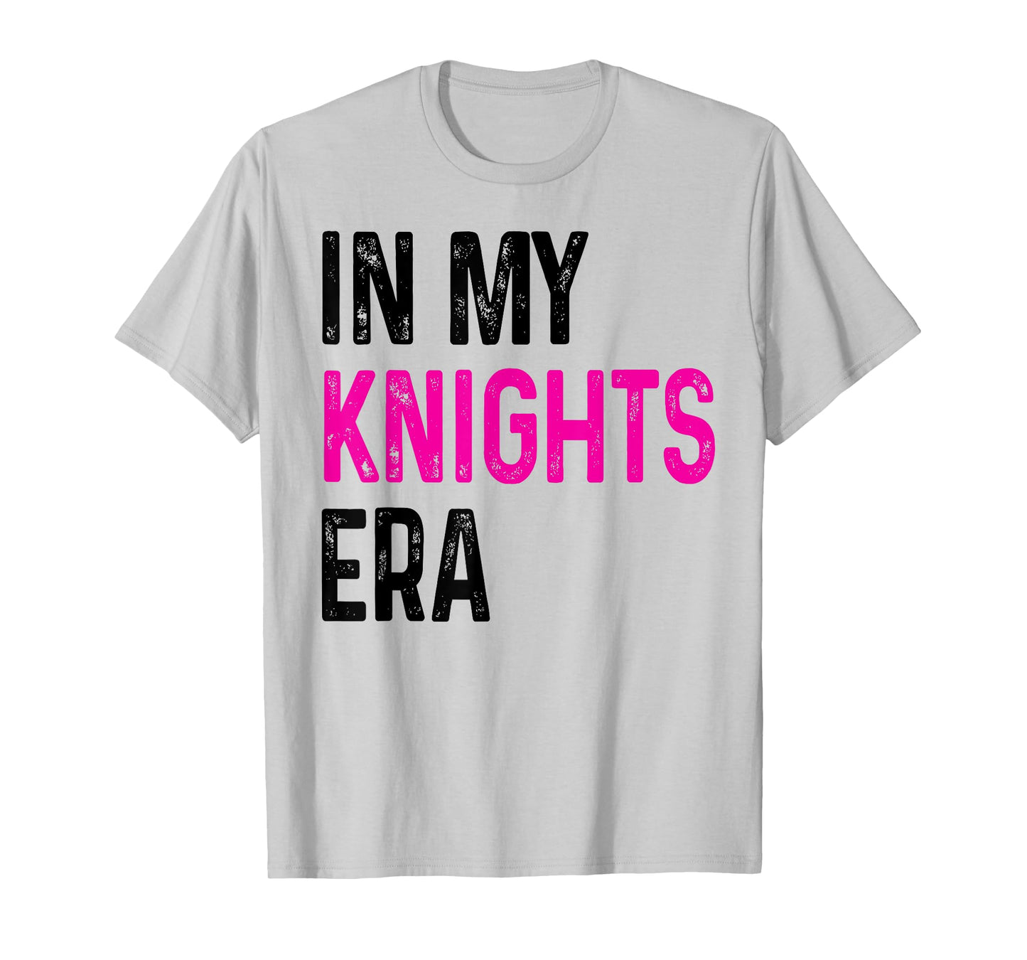 In My Knights Era Back to School Spirit Game Retro Groovy T-Shirt