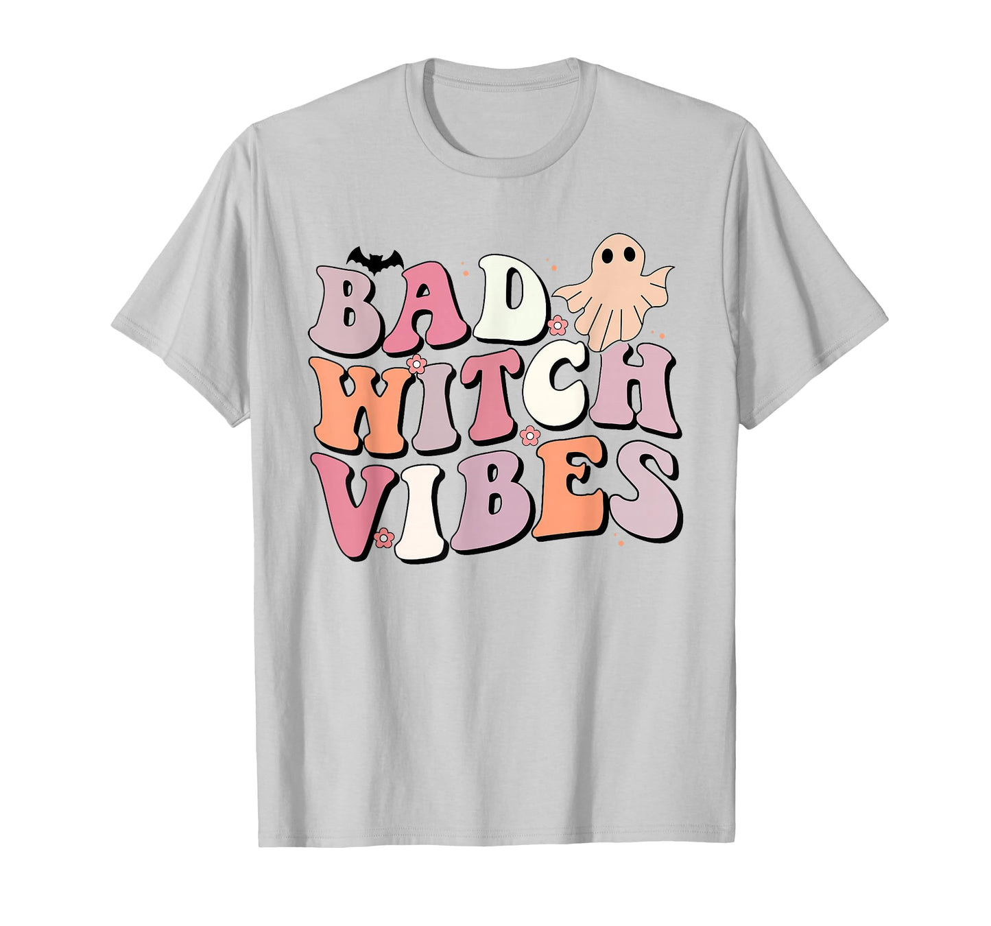 Bad Witch Vibes Retro Aesthetic T-Shirt