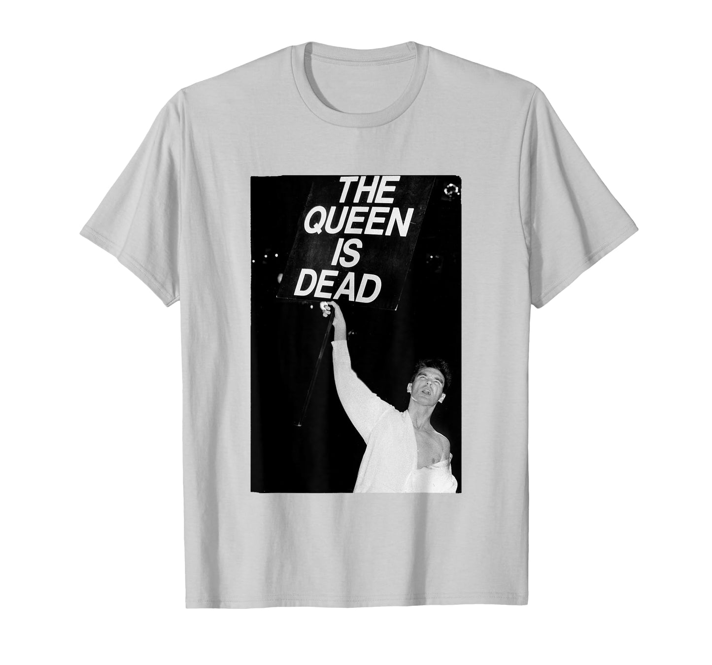 The Smiths Morrissey Queen Is Dead Sign By Stephen Wright T-Shirt