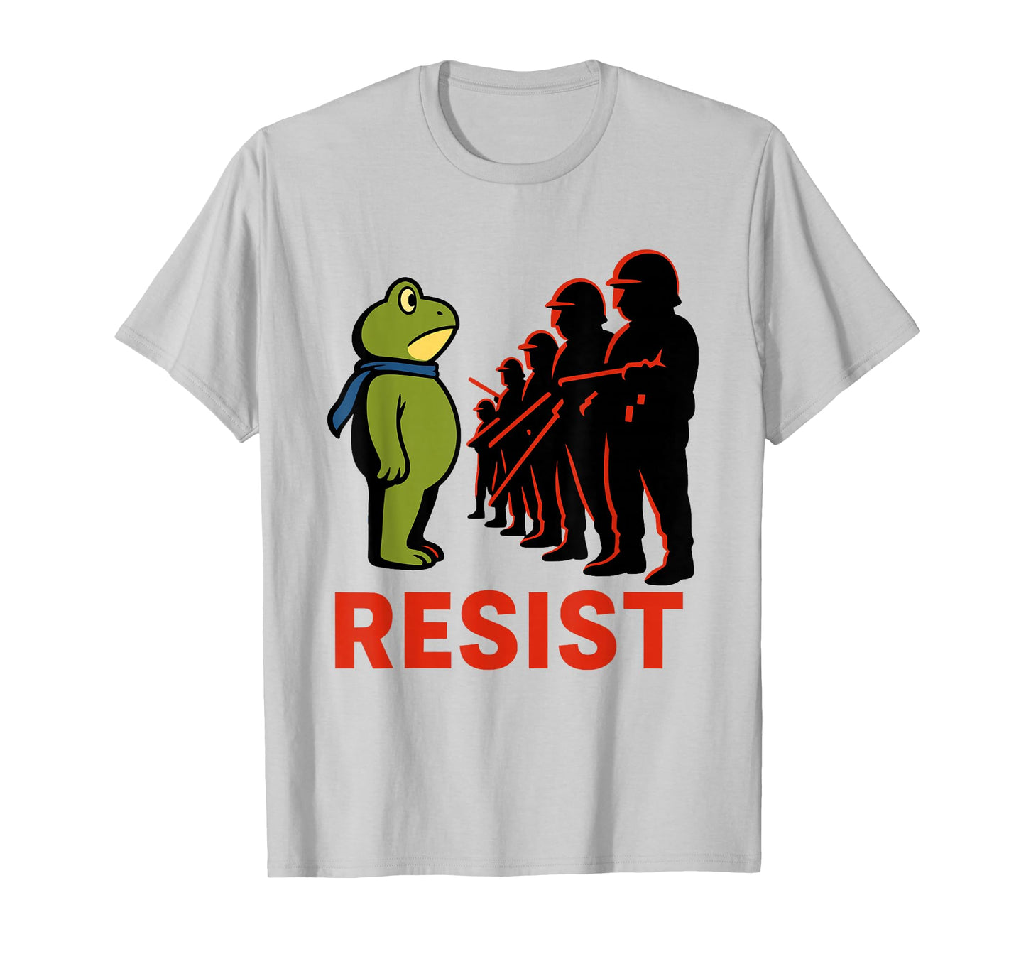 Vintage Portland 2025 Resist Portland Frog Protest Men Women T-Shirt