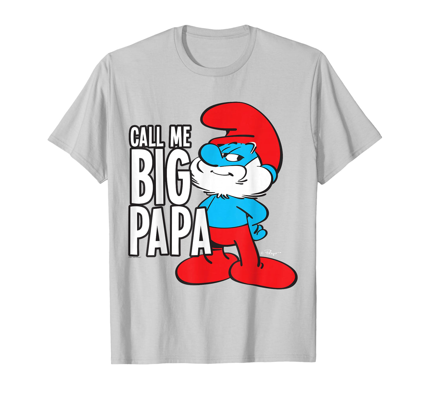 The Smurfs Call Me Big Papa T-Shirt