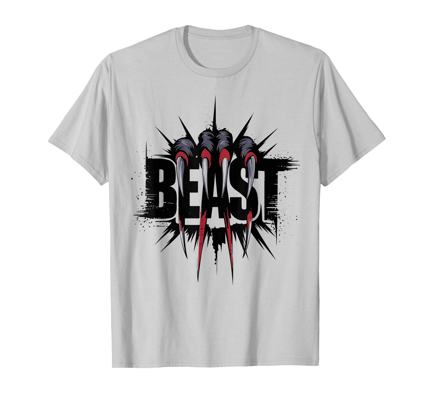 Gym Workout Training Beast Fitness Weight Loss Exercise T-Shirt