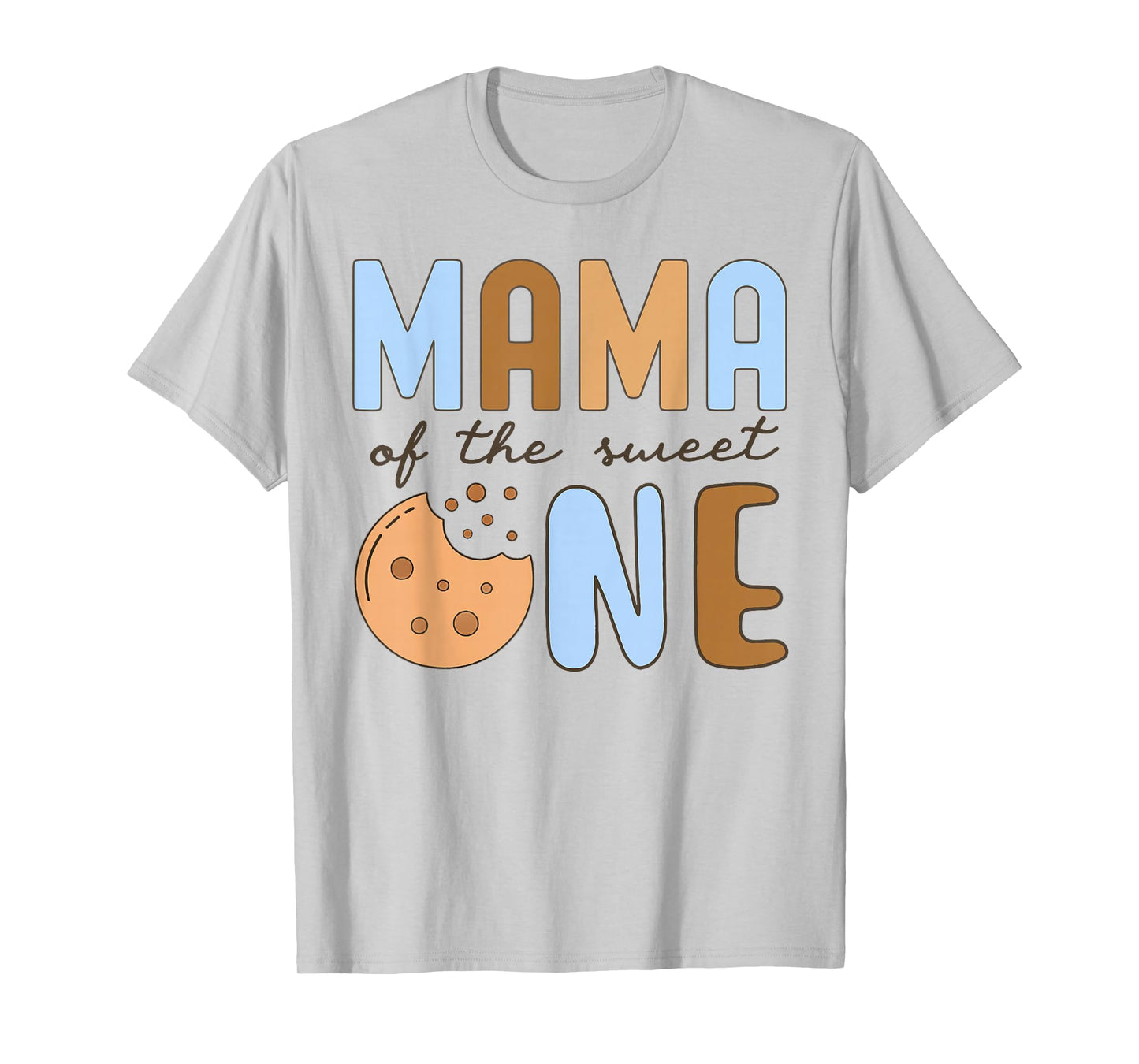Mama Of The Sweet One Cookies and Milk 1st Birthday Family T-Shirt