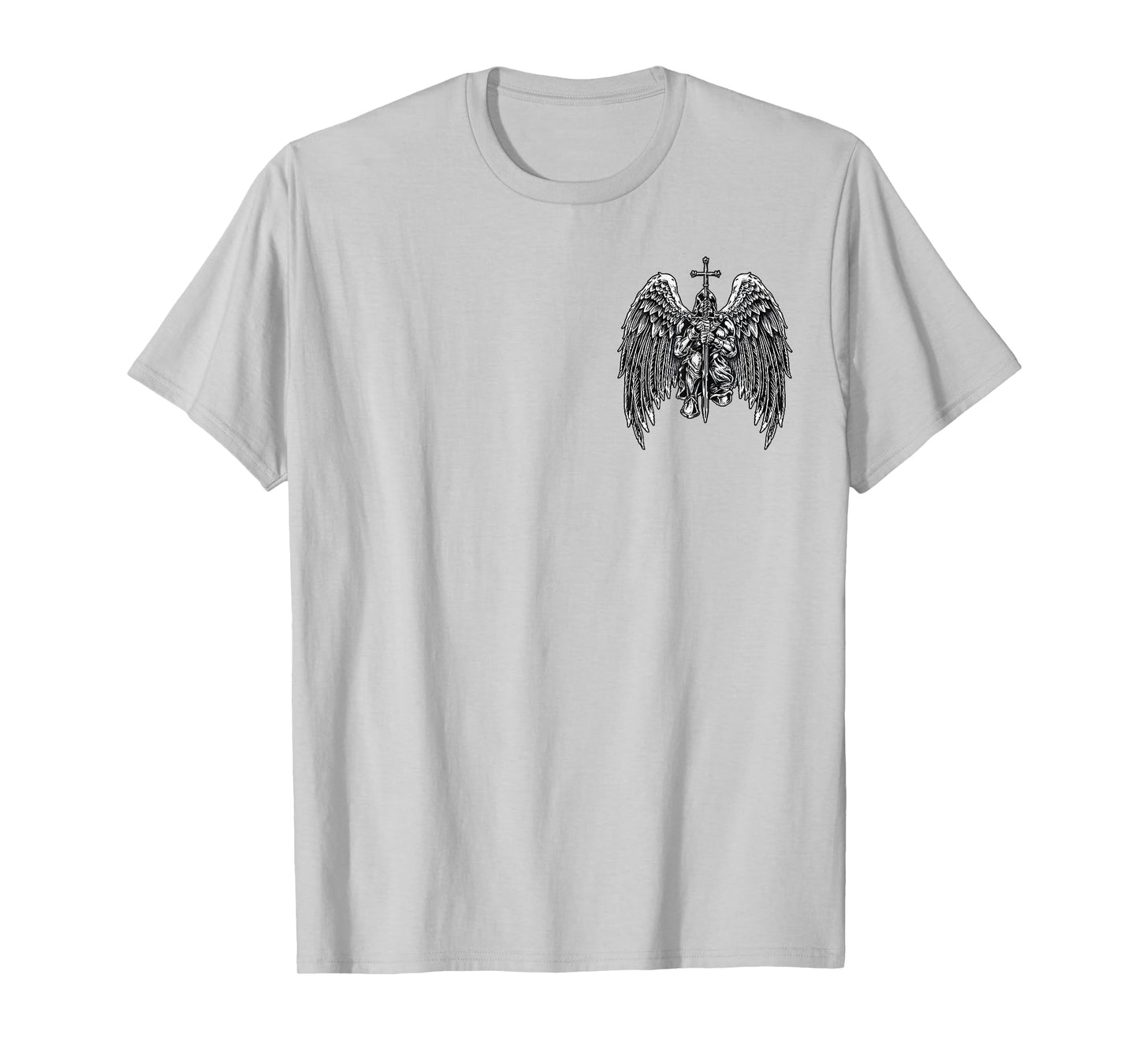 Saint Michael Defend Us In Battle (2 Sides) T-Shirt