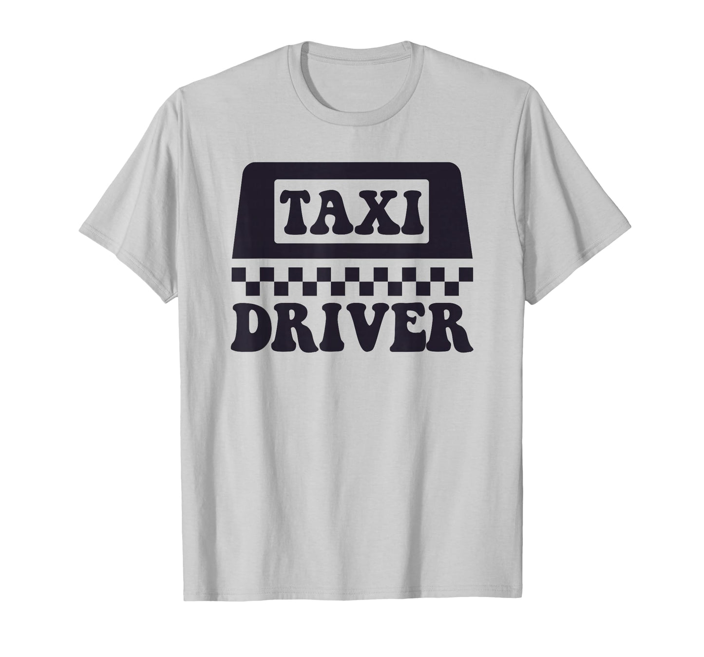 Yellow Taxi Costume Halloween Funny Taxi Driver Men T-Shirt