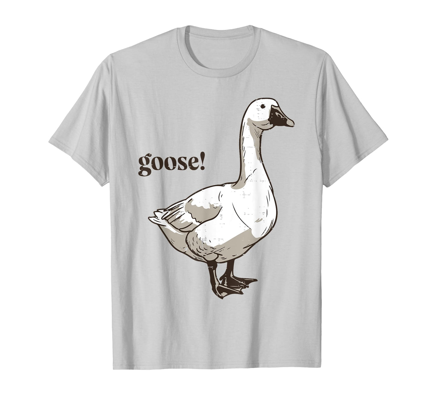 Goose Vintage Honk Silly Farm Animal Bird Men Women Kids T-Shirt