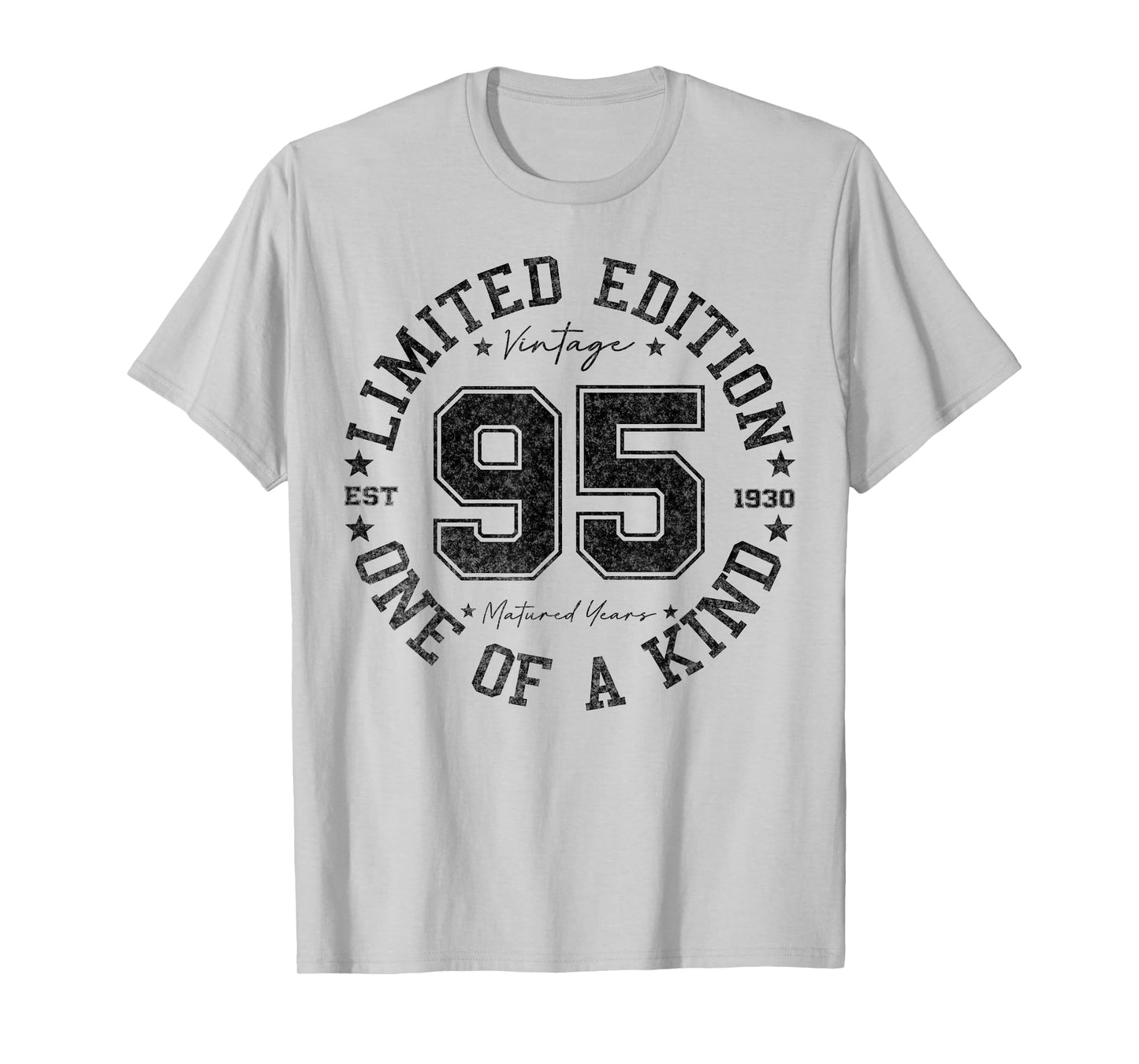 95 Year Old Gifts Vintage 1930 Limited Edition 95th Birthday T-Shirt
