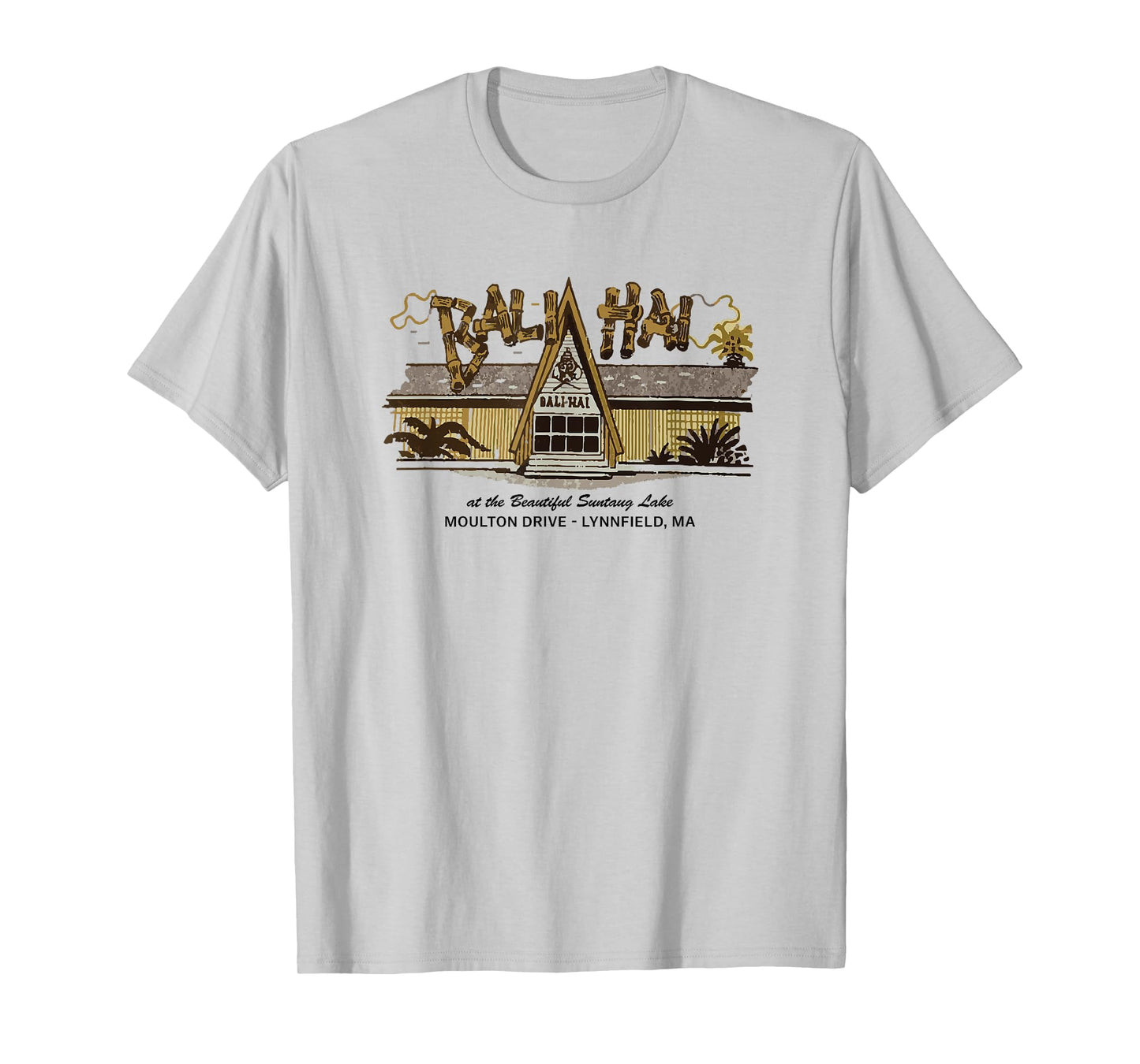 Bali Hai Retro Tiki Lounge Tee Hipster Vintage Men's Graphic T-Shirt