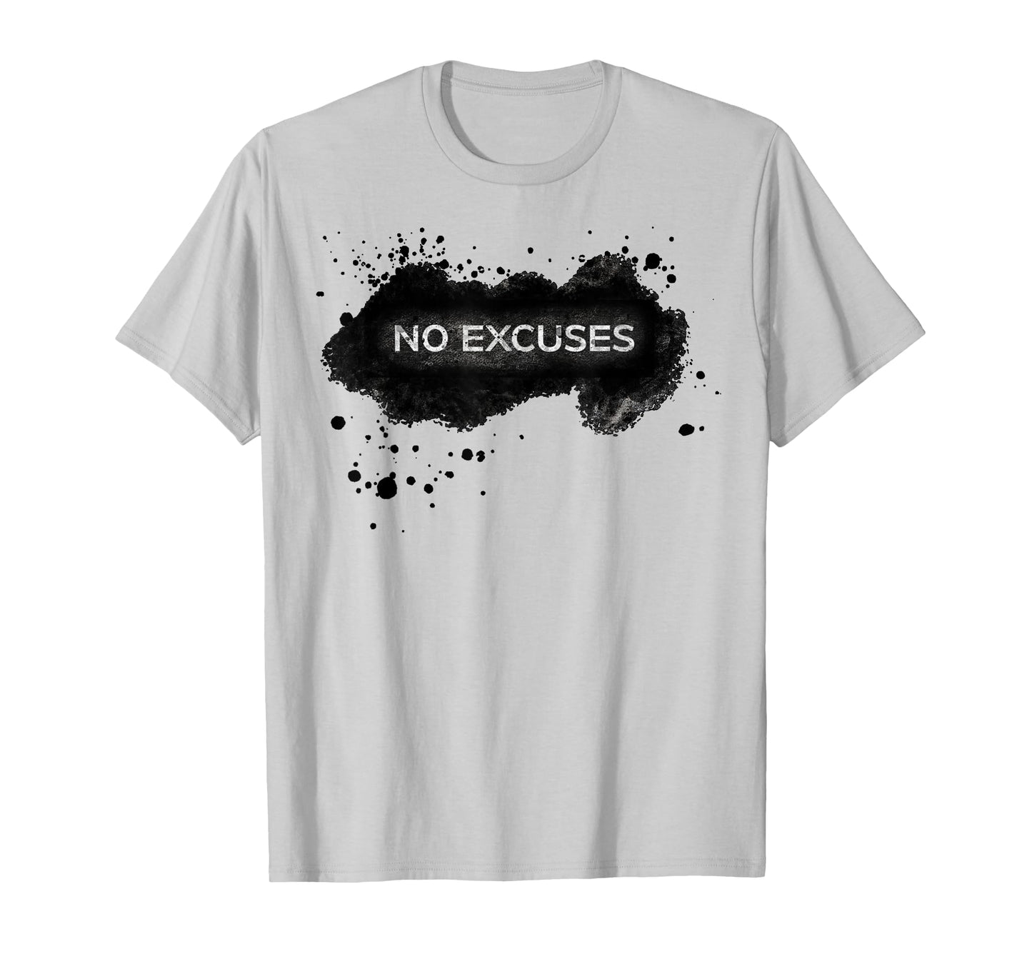 Gym / Fitness - No Excuses Motivational Workout Design T-Shirt