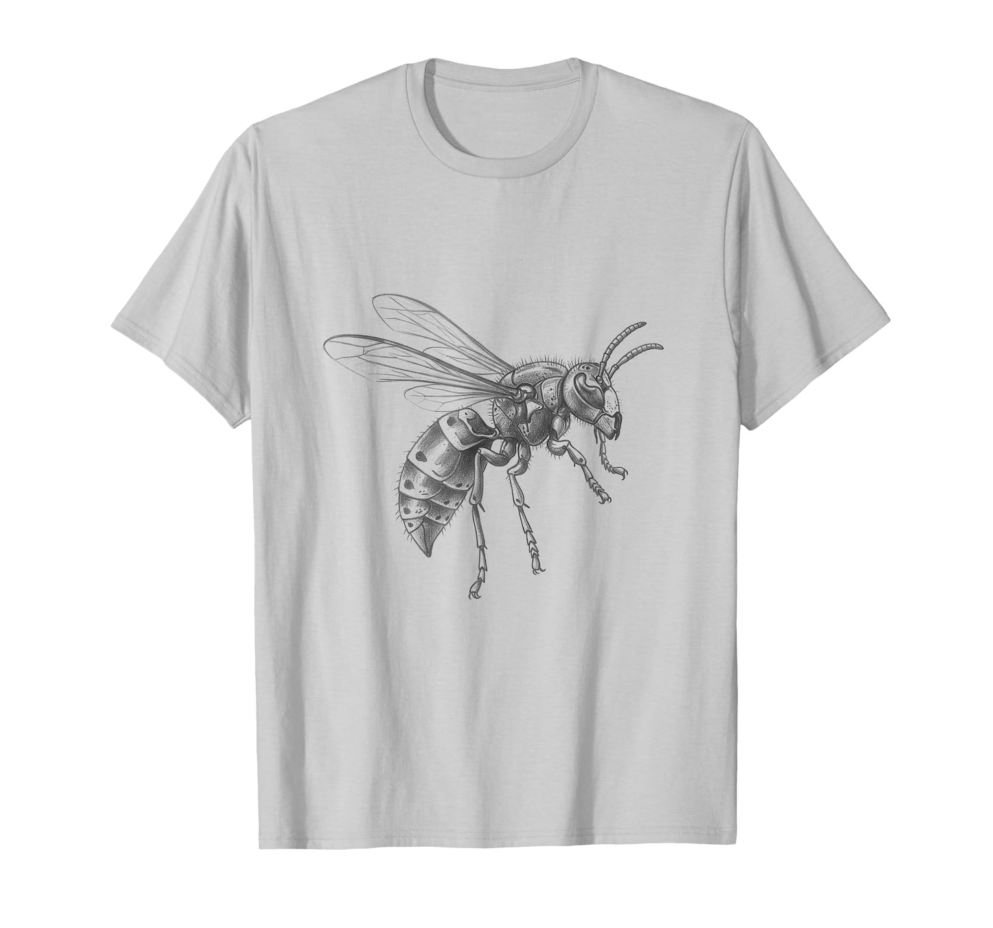 Vintage Hornet Drawing Art Design T-Shirt