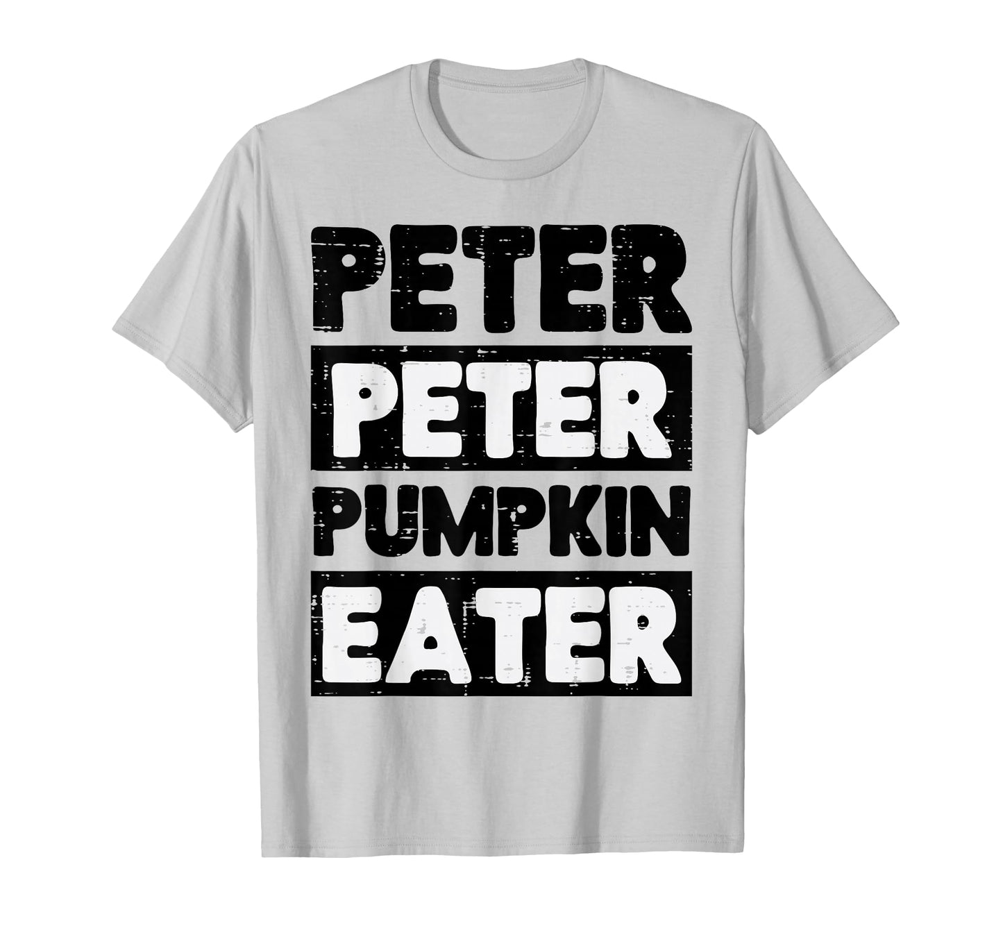 Halloween Peter Pumpkin Eater Funny Costume Men Women Kids T-Shirt