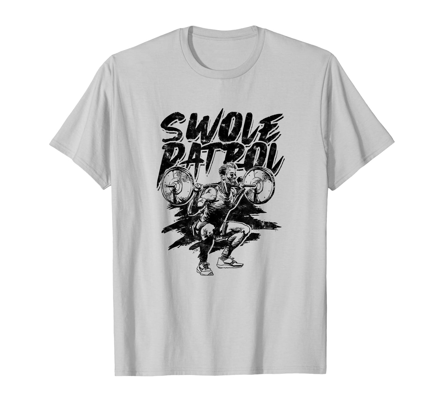 Swole Patrol – Gym bodybuilder training, weight gain T-Shirt