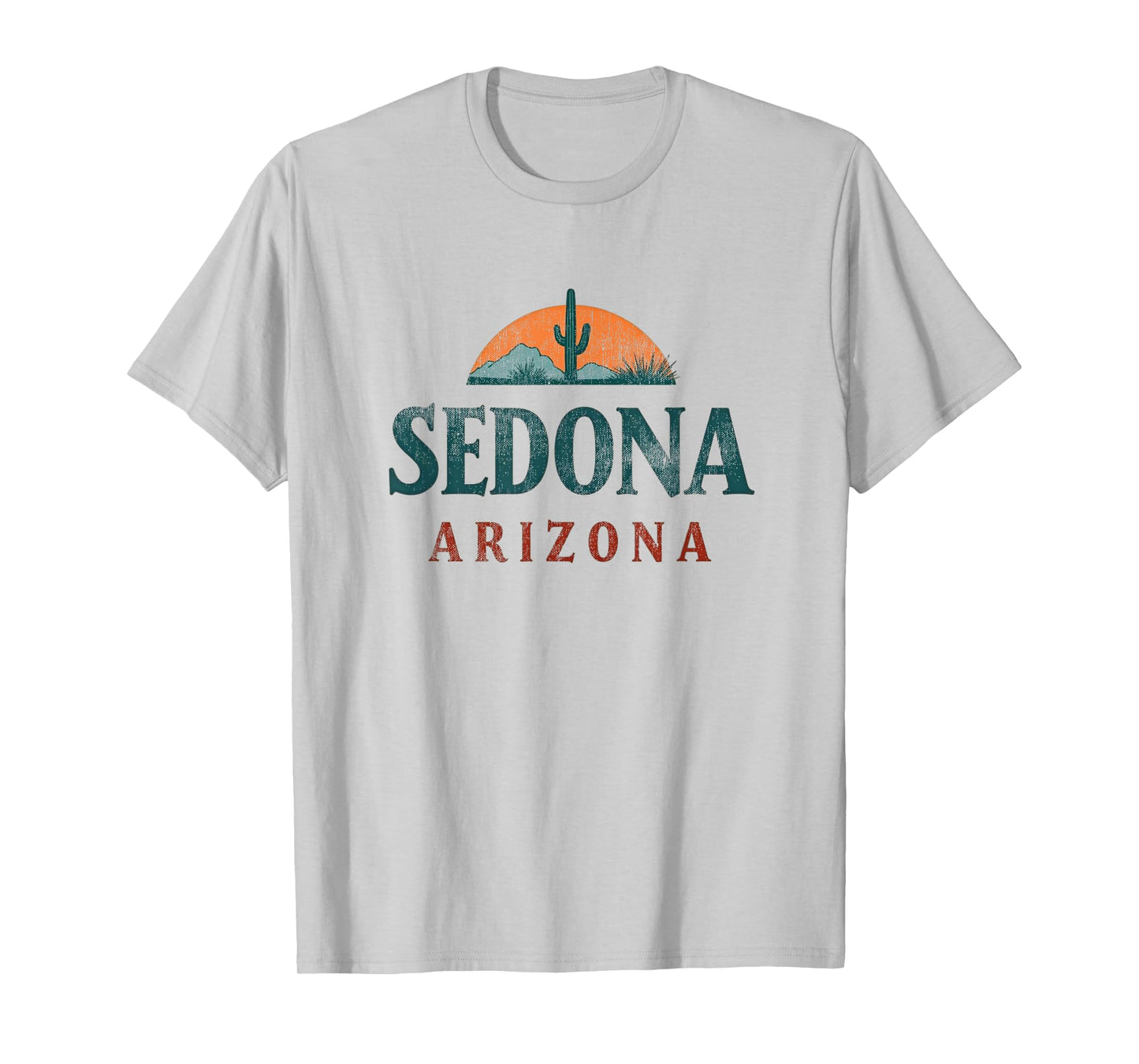 Sedona Arizona Retro Vintage Weathered Throwback Souvenir T-Shirt