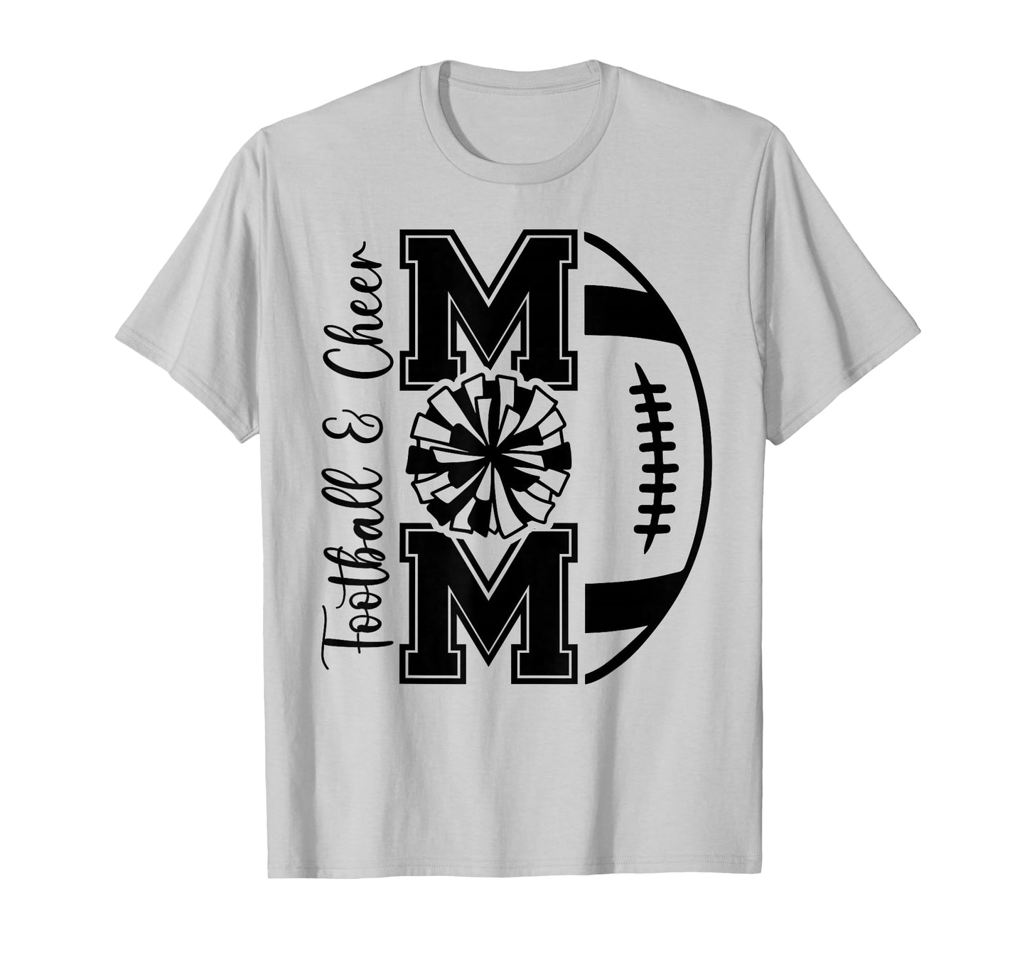 Football Cheer Mom for Women Vintage Cheerleader Game Day T-Shirt