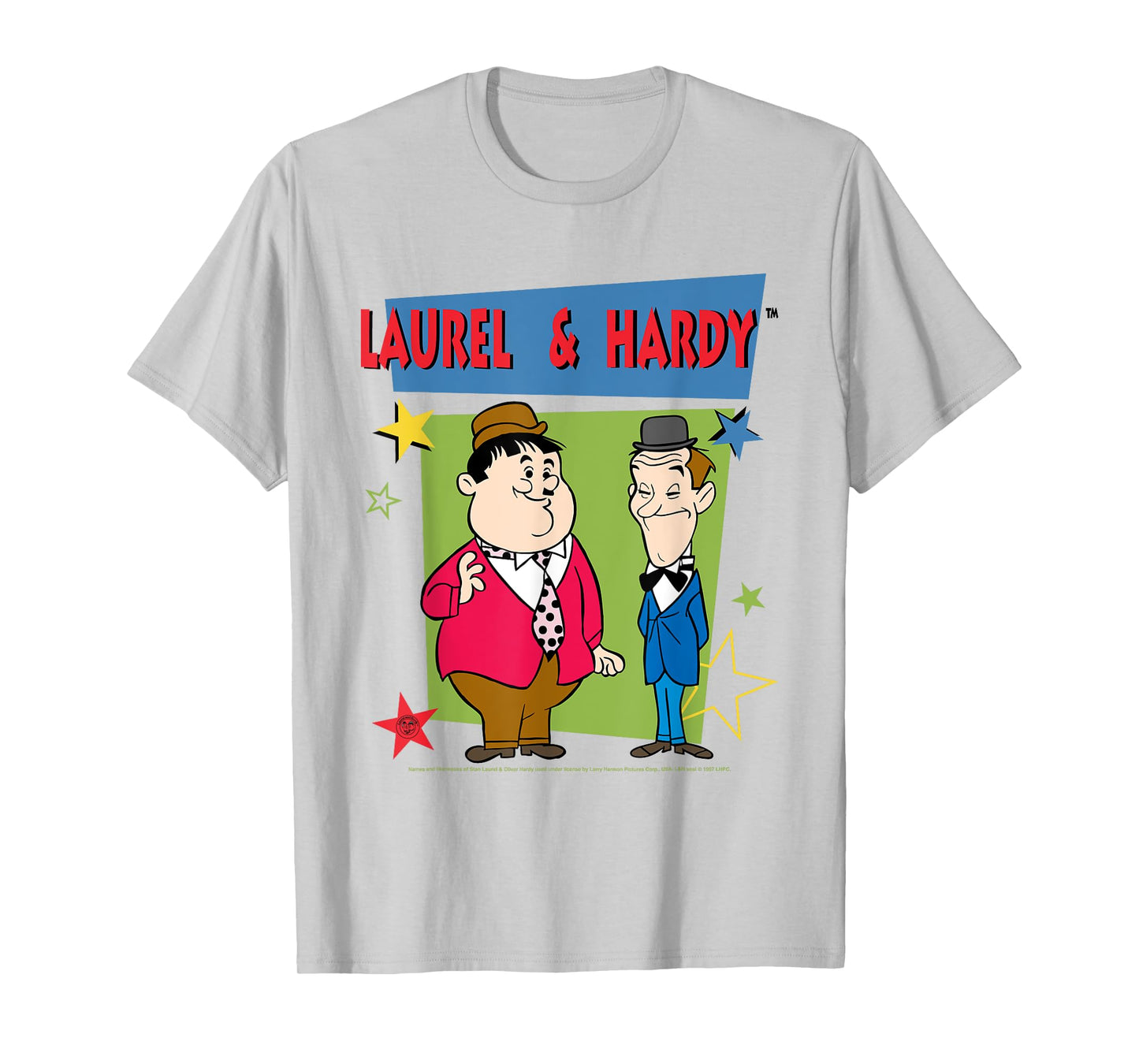 Laurel & Hardy Comic Book Stars T-Shirt