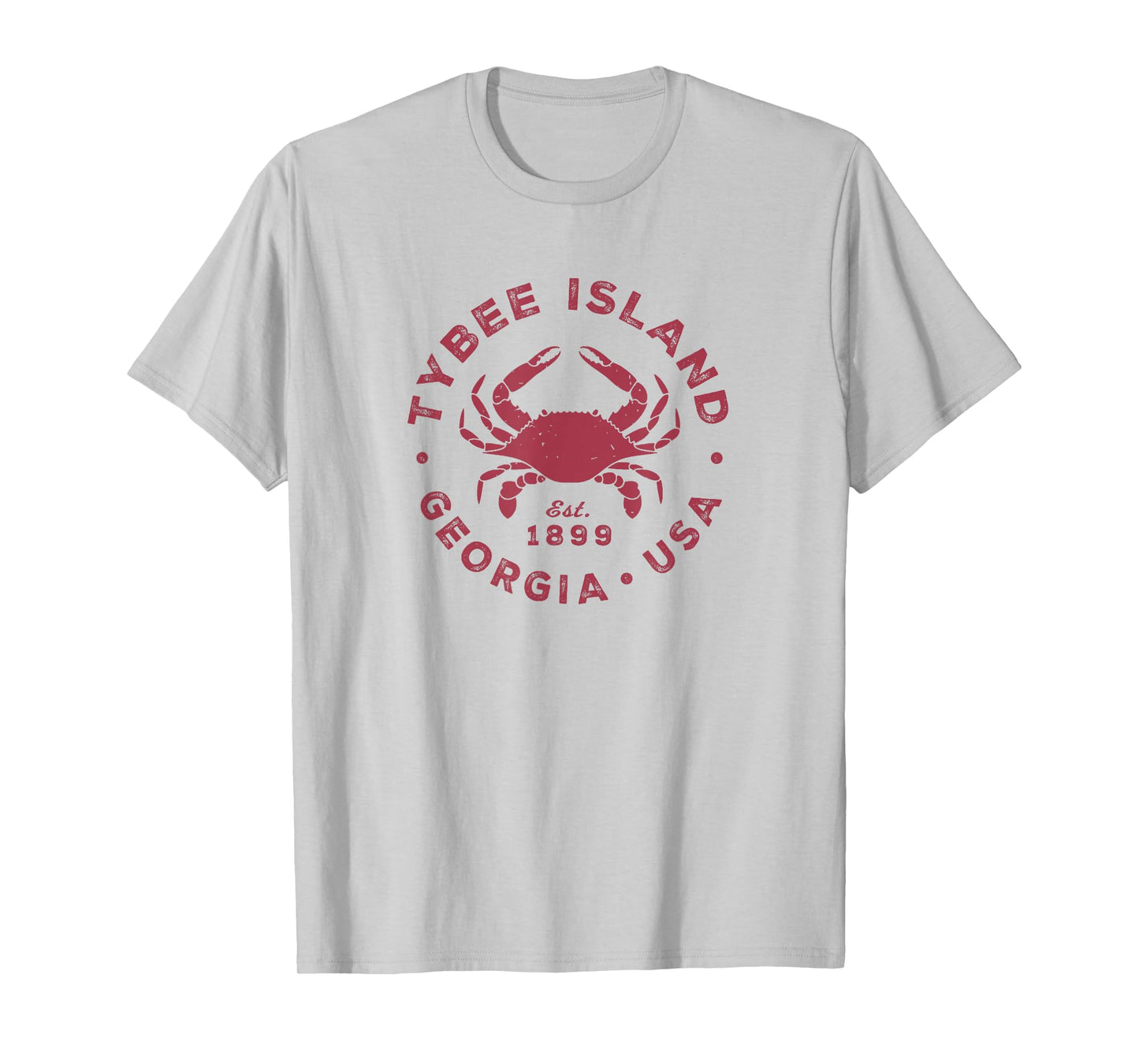 Tybee Island GA Blue Crab Kids Womens Mens Vacation Souvenir T-Shirt