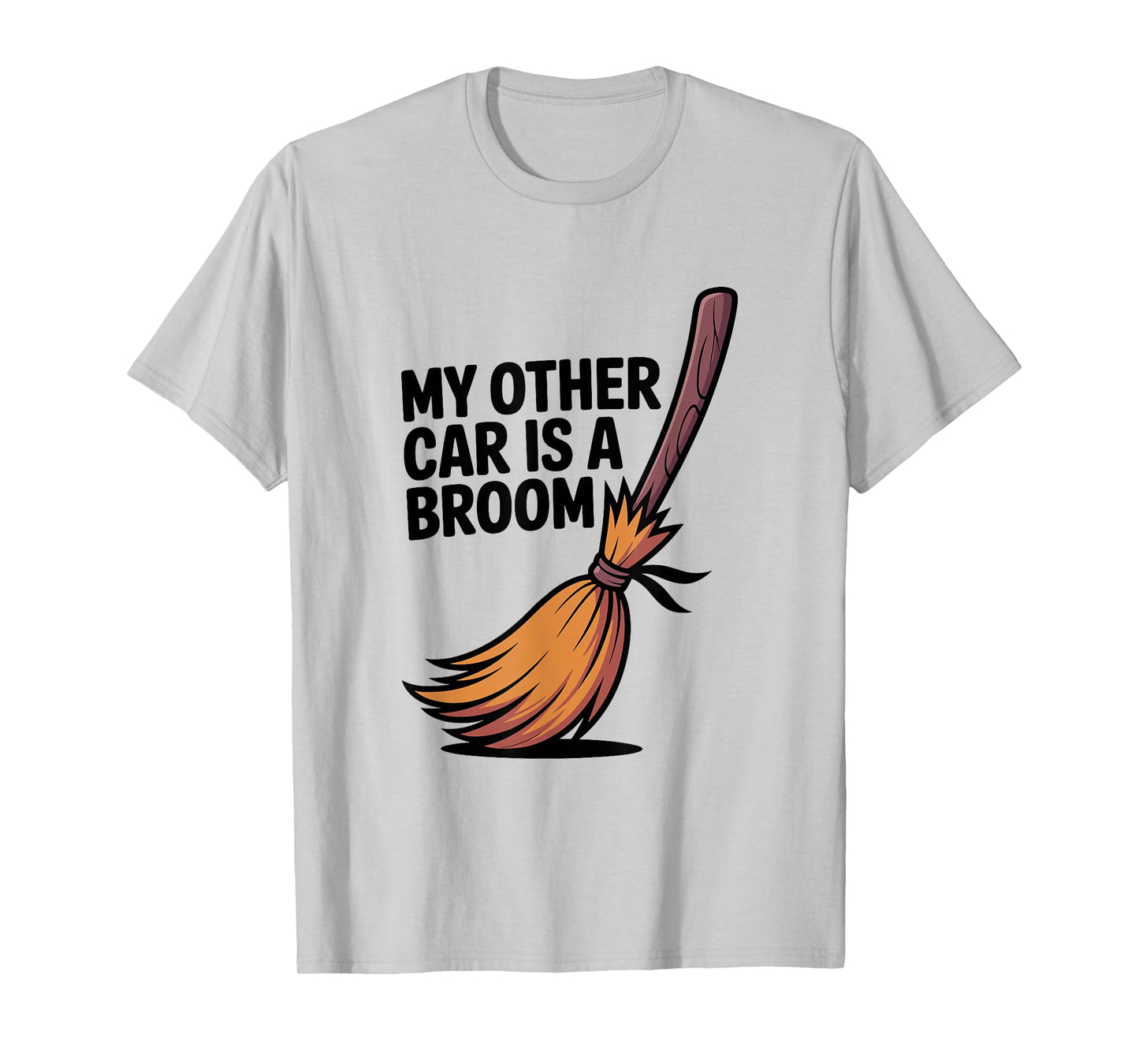 My Other Car is A Broom Funny Halloween T-Shirt