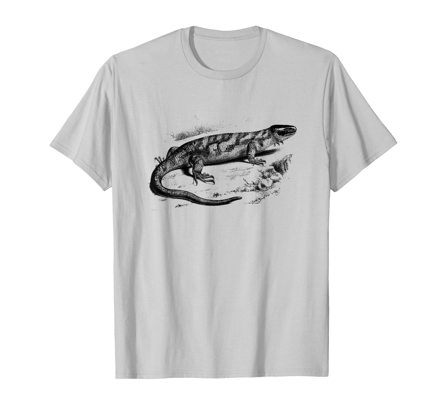 Solomon Island Skink Lizard Vintage Herpetology T-Shirt