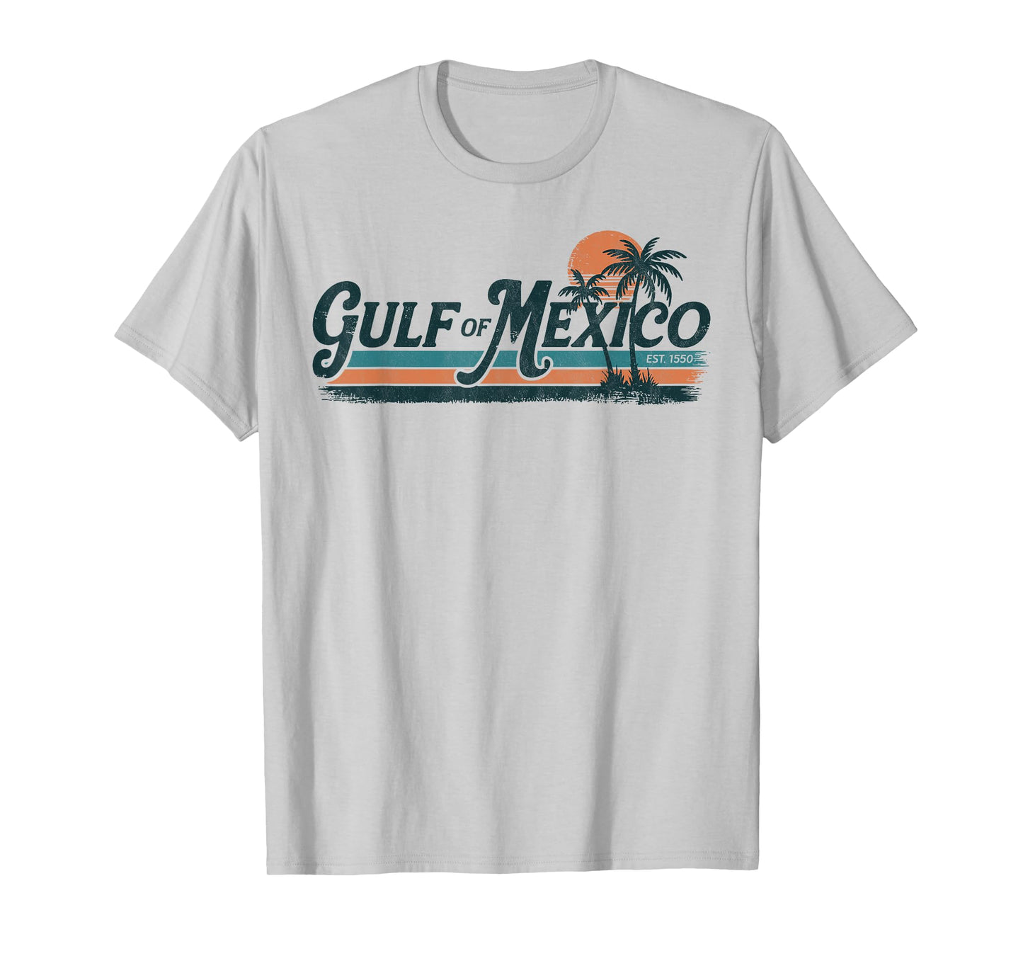 Gulf of Mexico 1550 retro Gulf of Mexico forever T-Shirt
