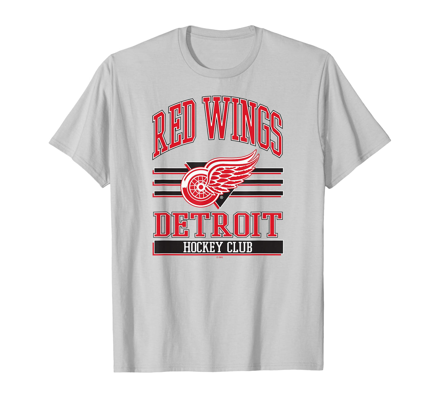 Detroit Red Wings Hockey Club Gray Officially Licensed T-Shirt