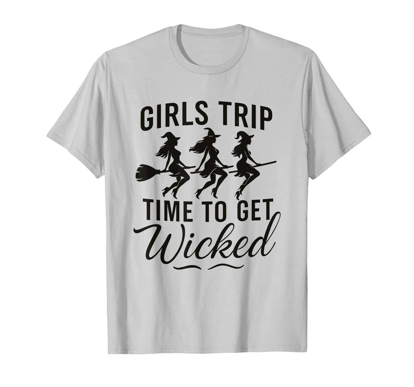 Girls Trip Salem Halloween Witch Salem Massachusetts Womens T-Shirt