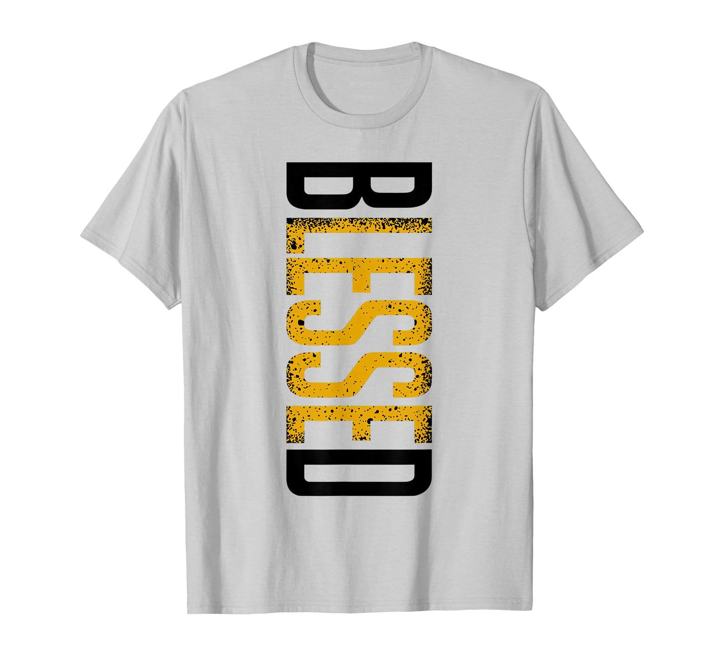 Yellow Ochre Black White Color Match T-Shirt