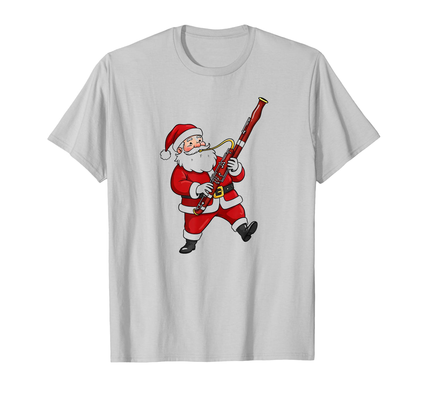 Christmas Bassoon Player Cute Santa Xmas Boys Girls Men Kids T-Shirt