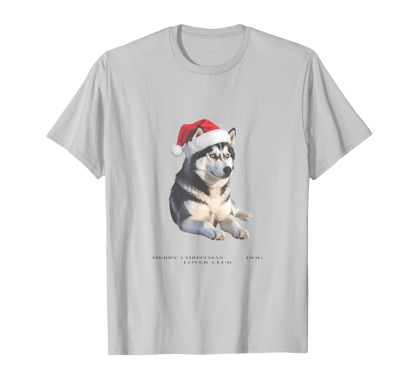 Husky Christmas Dog Vintage T-Shirt