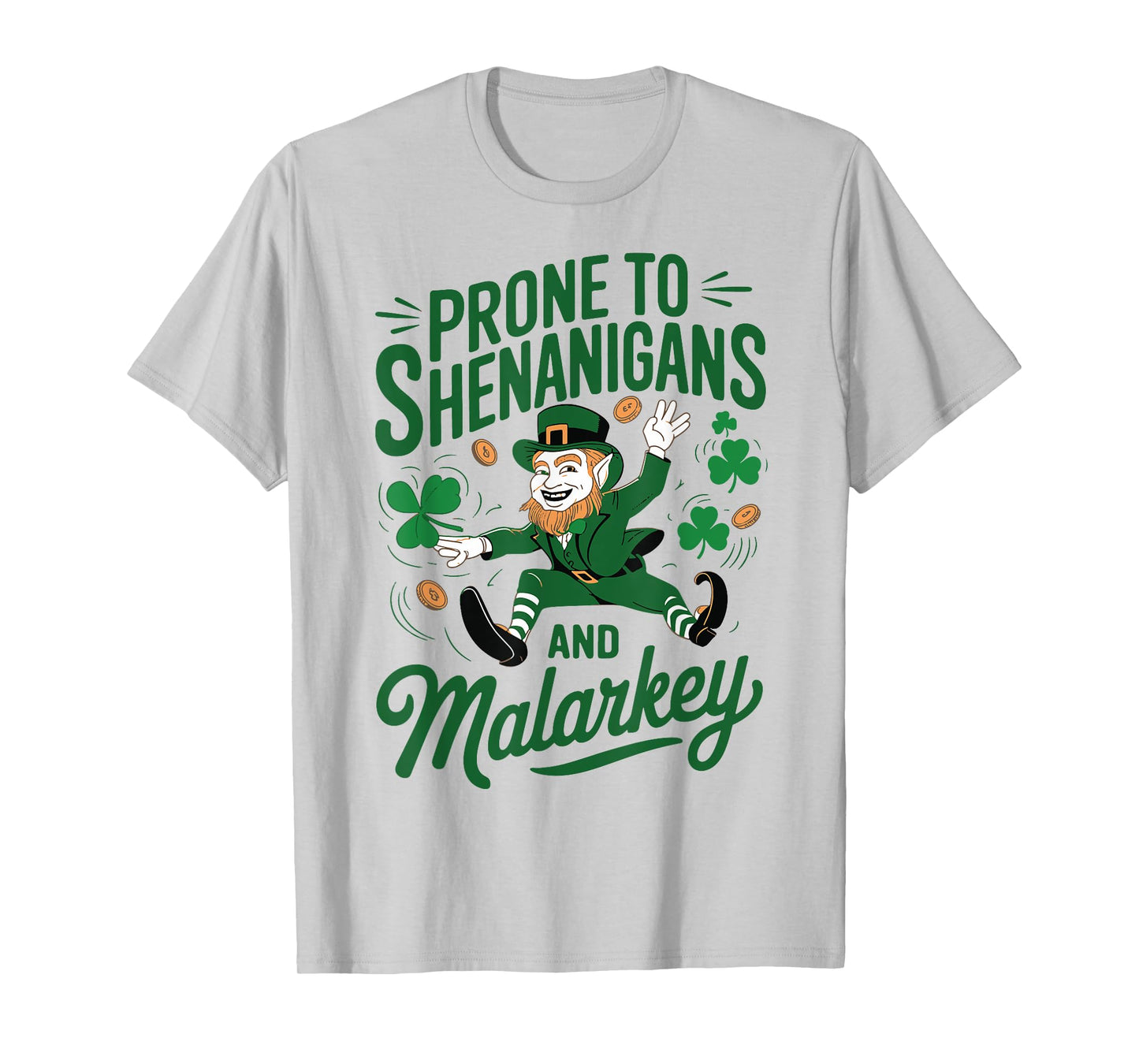 St Patrick Day Prone Shenanigans Malarkey Toddler Boy Irish T-Shirt
