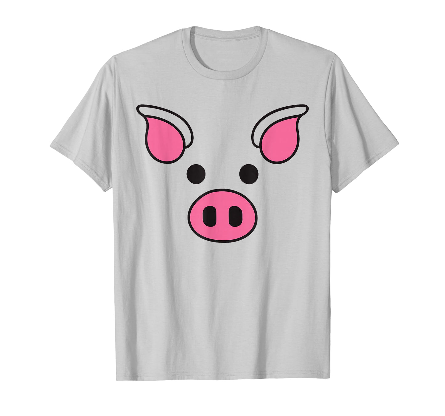 Pig Face Shirt Adult Kids Men Women Pig Face Costume T-Shirt