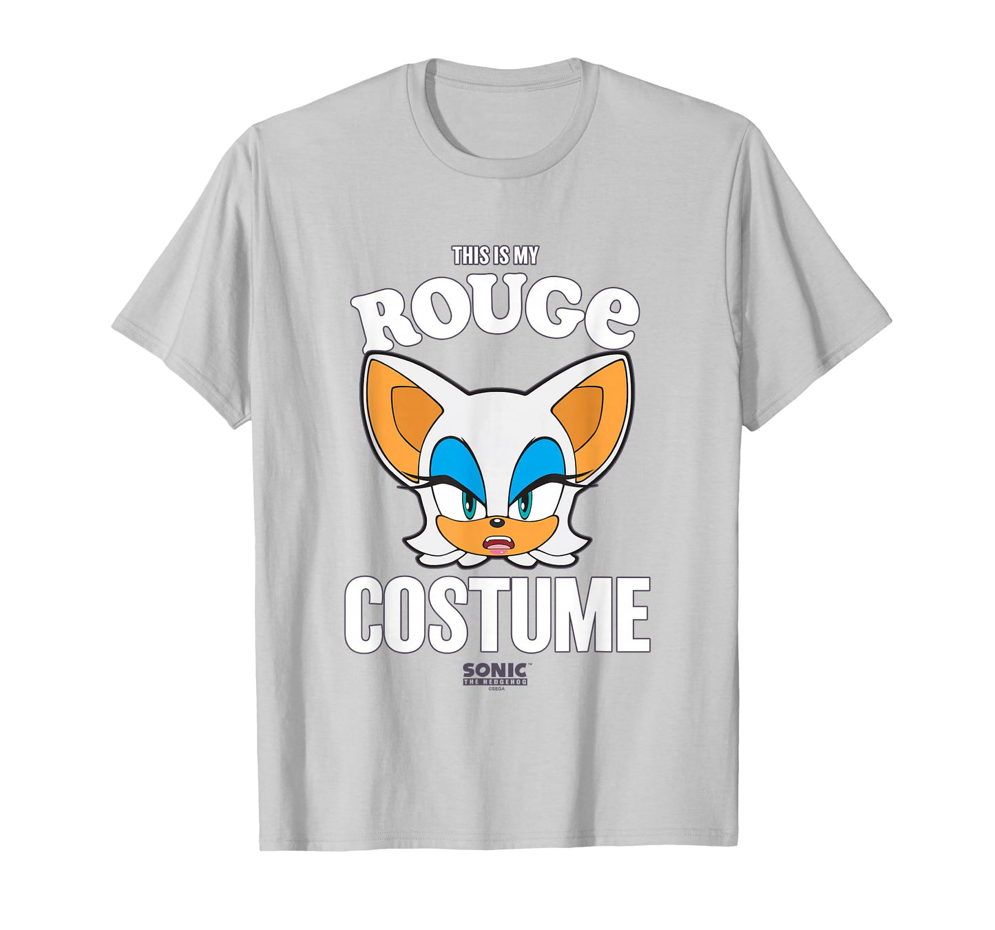 Sonic The Hedgehog Halloween This Is My Rouge Costume T-Shirt