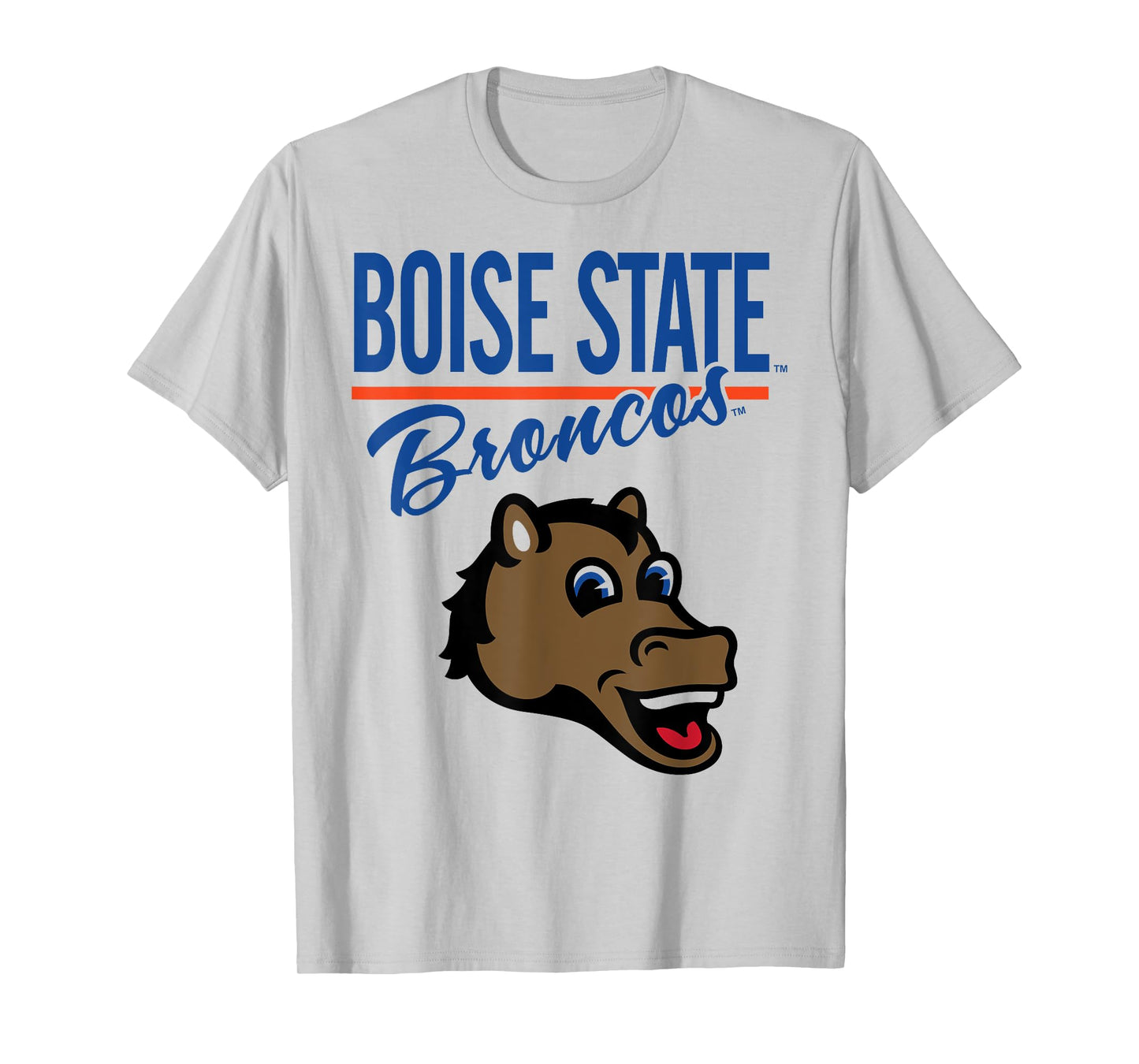 Boise State Broncos Mascot White Officially Licensed T-Shirt