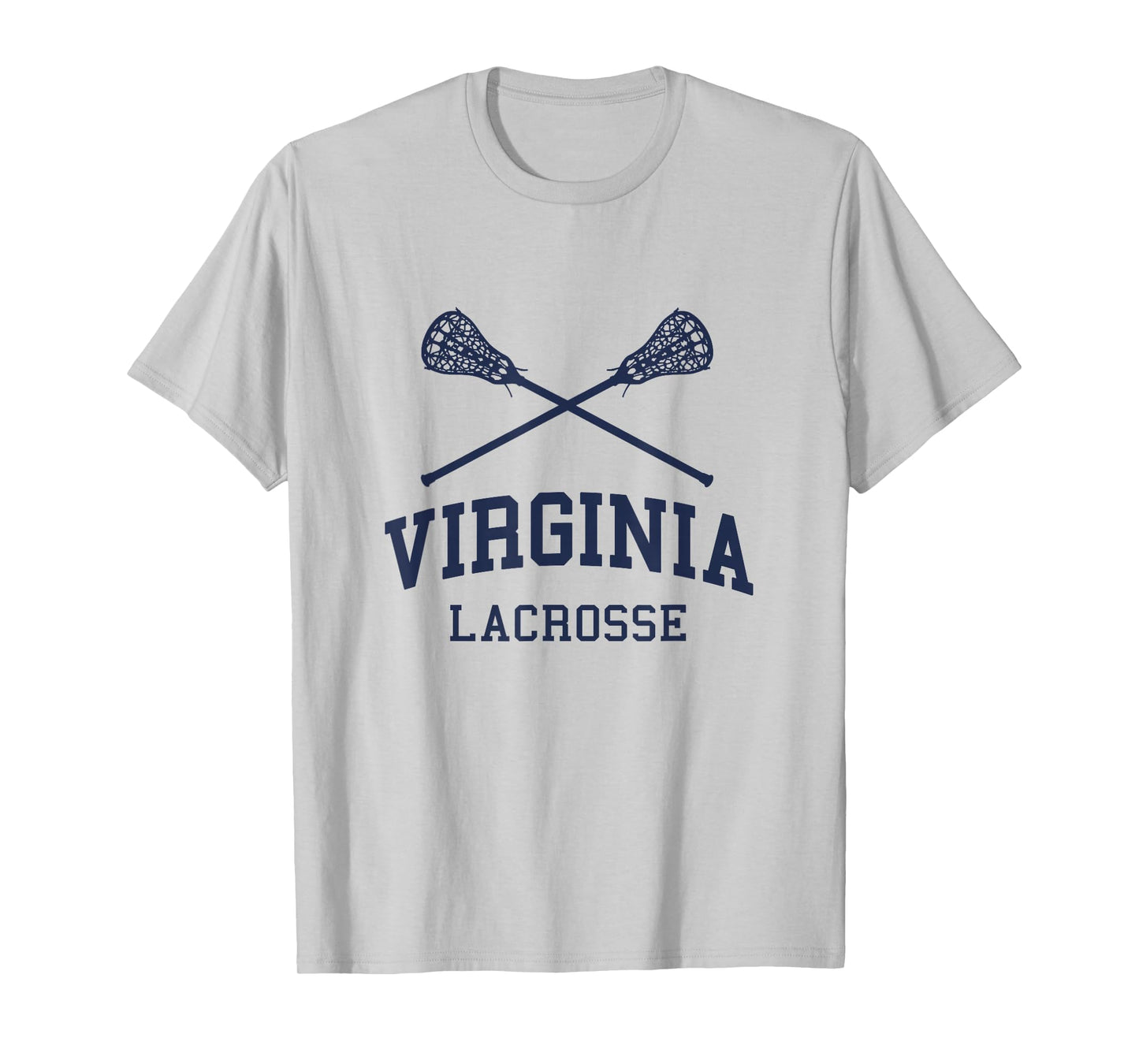 vintage virginia lacrosse Virginia Lacrosse Vintage LAX Weathered T-Shirt