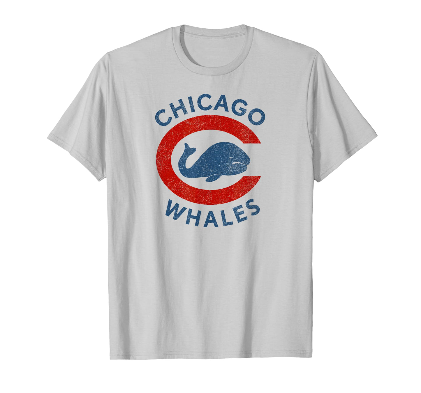 Chicago Whales Vintage Men's Baseball T-Shirt