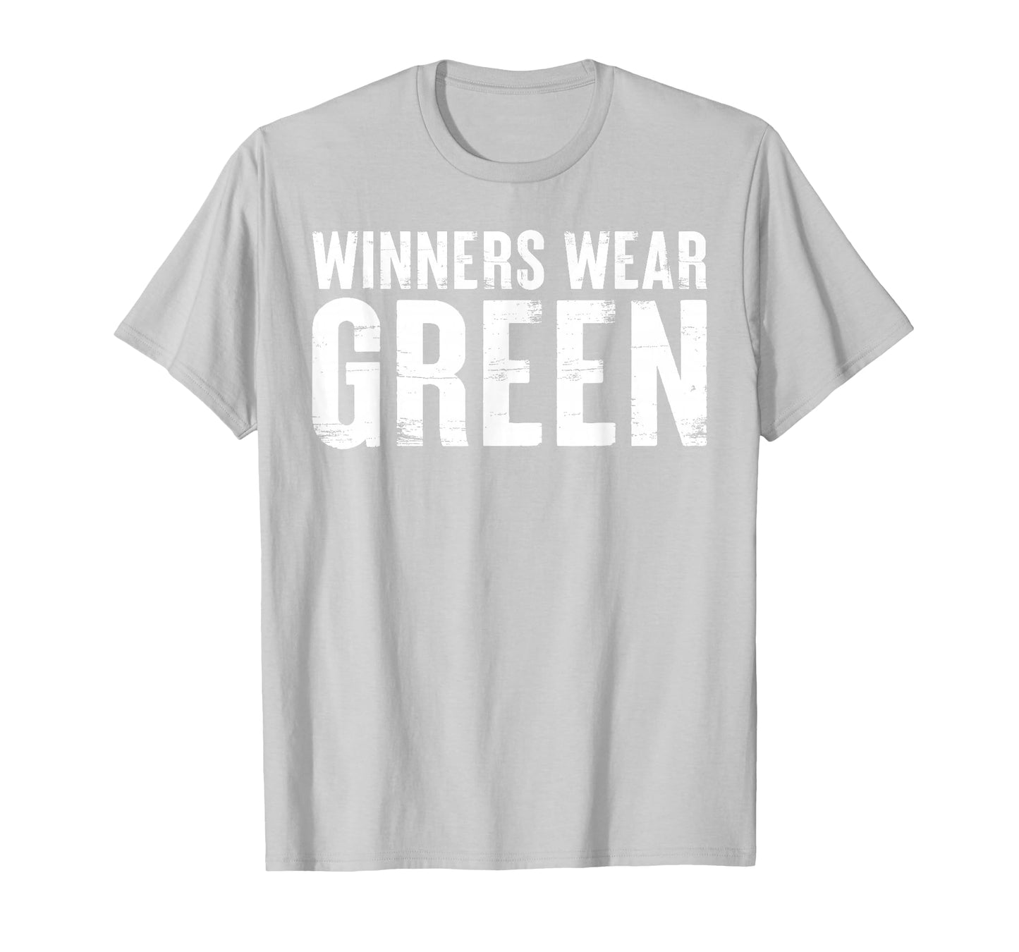 Winners Wear Green Color War Game Wear Team Spirit Camp T-Shirt