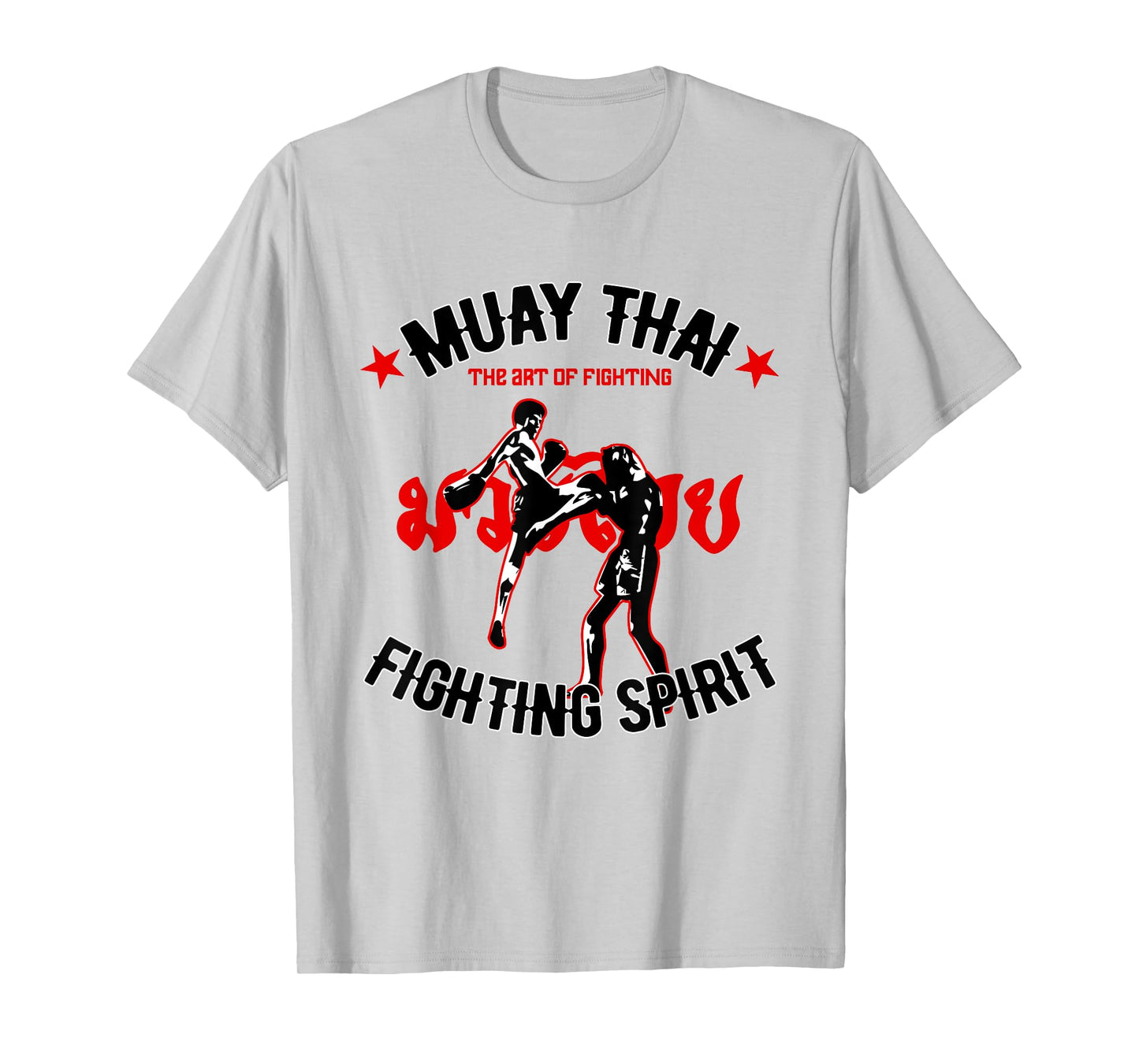 Muay Thai Art of Combat Kickboxing Retro MMA Fitness Studi T-Shirt