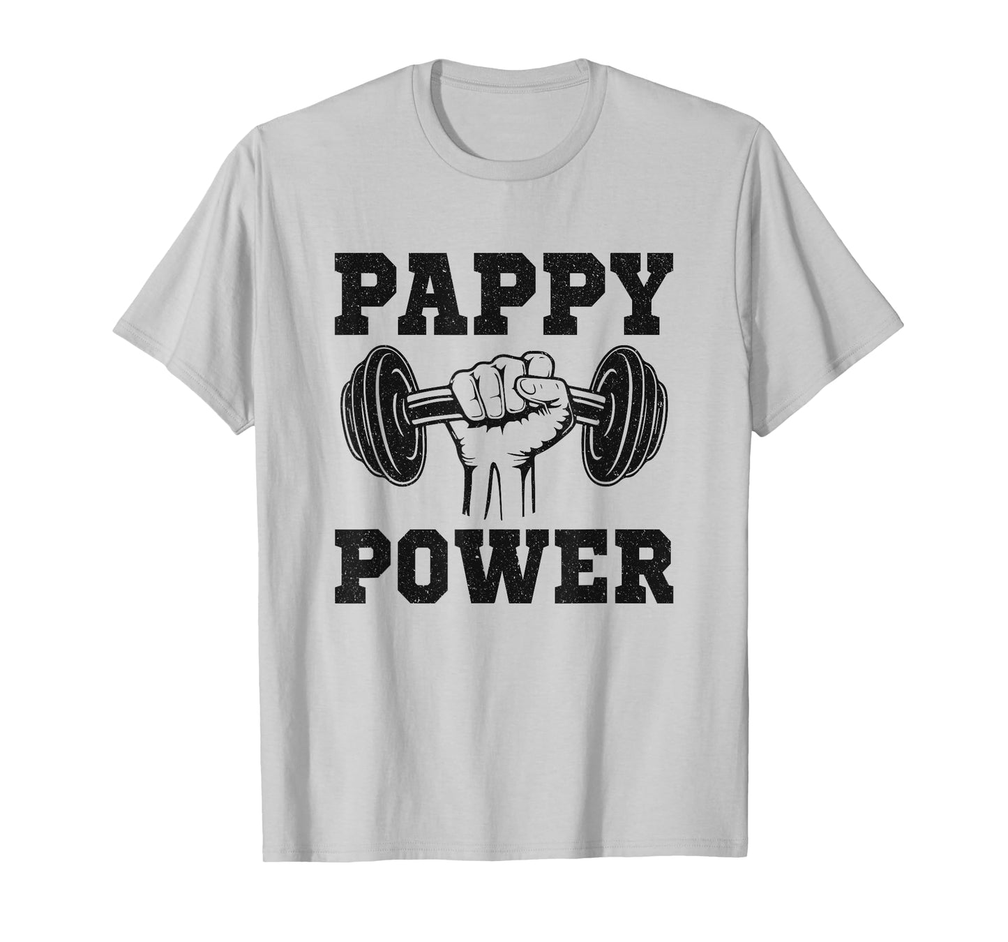 Grandpa Power Gym Lover Pappy Workout Fitness T-Shirt