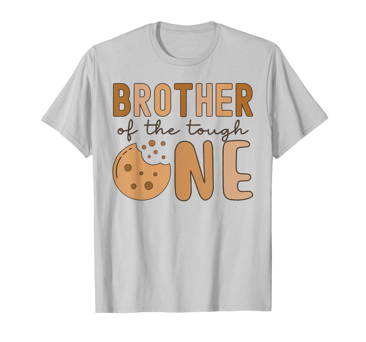 Brother Of The Tough One Cookies and Milk 1st Birthday Party T-Shirt